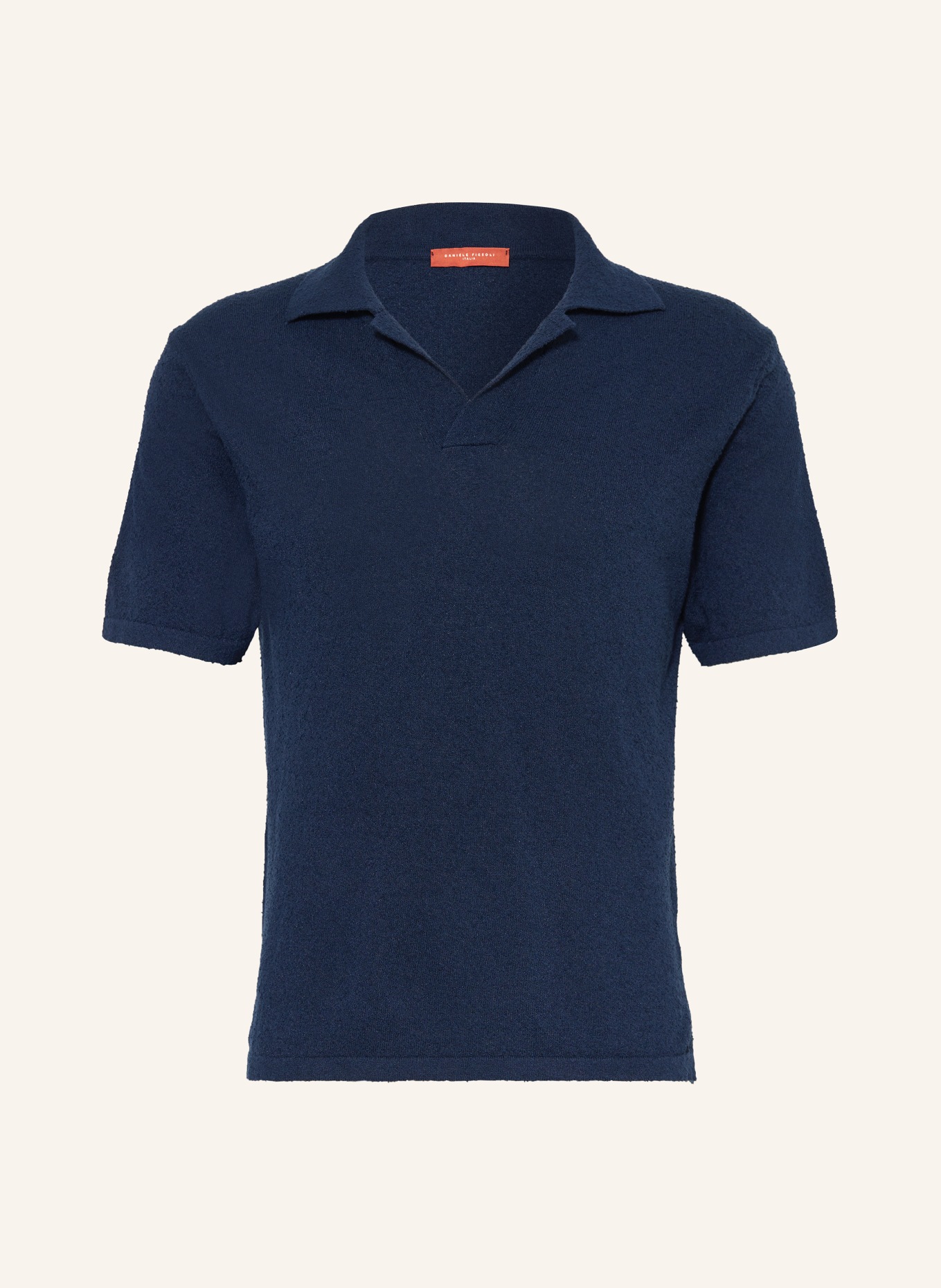 DANIELE FIESOLI Polo shirt, Color: DARK BLUE (Image 1)