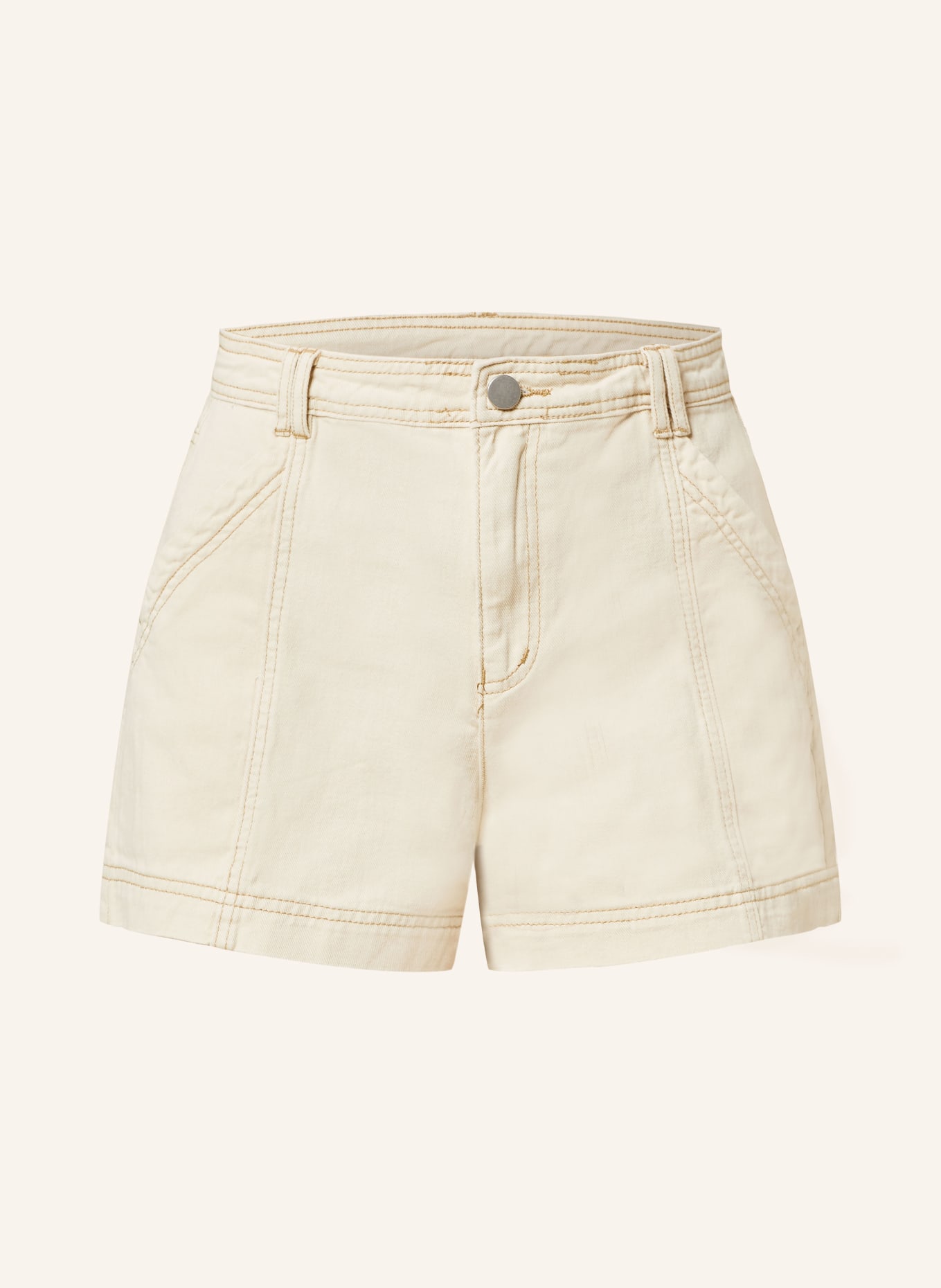 ROUGE VILA Denim shorts, Color: BIRCH (Image 1)