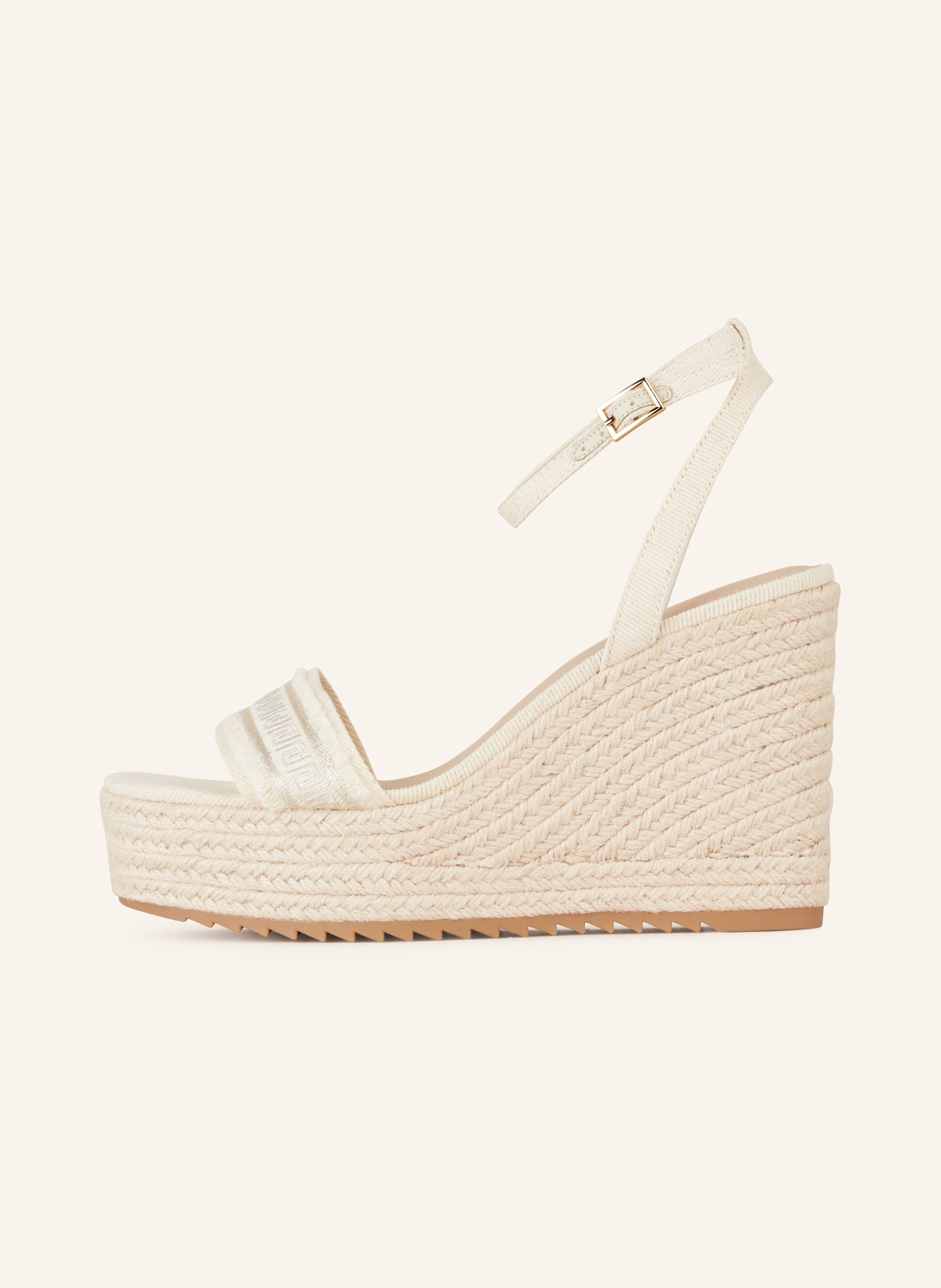 ALDO Wedges ABERITRAM: LIGHT BROWN / ECRU