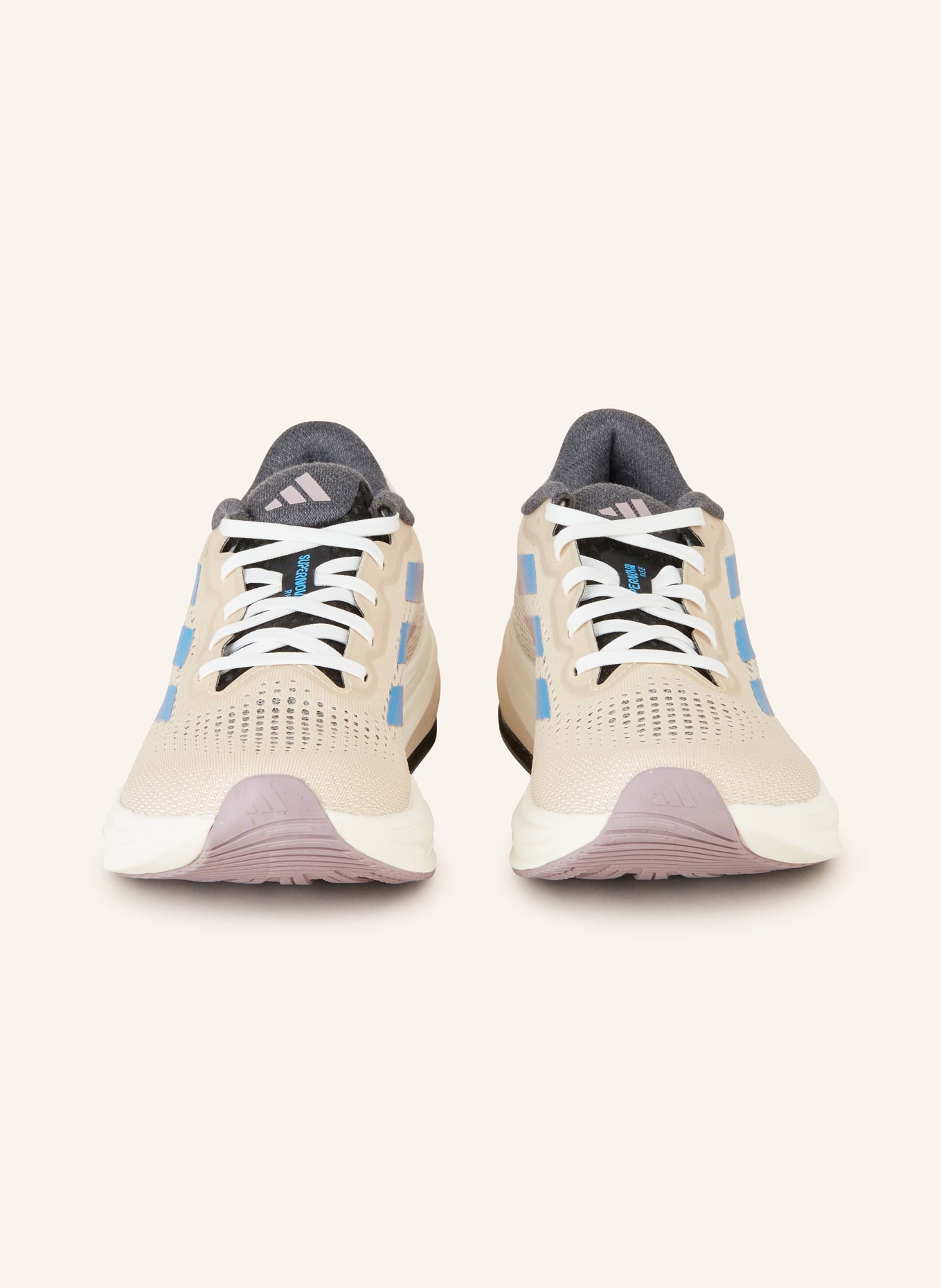 adidas Running shoes SUPERNOVA RISE, Color: LIGHT BROWN/ LIGHT BLUE (Image 3)