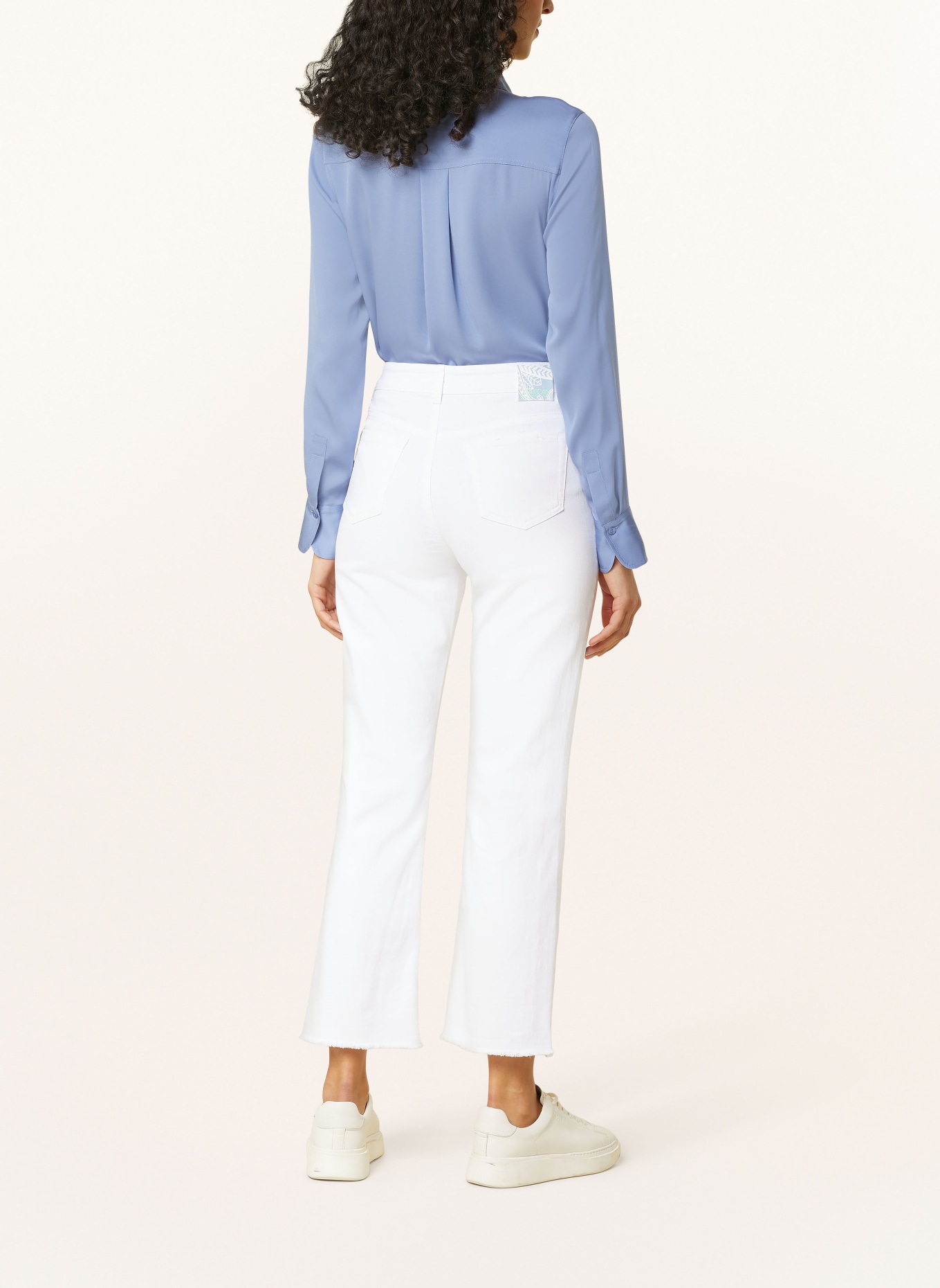 MARC CAIN 7/8 jeans, Color: WHITE (Image 3)