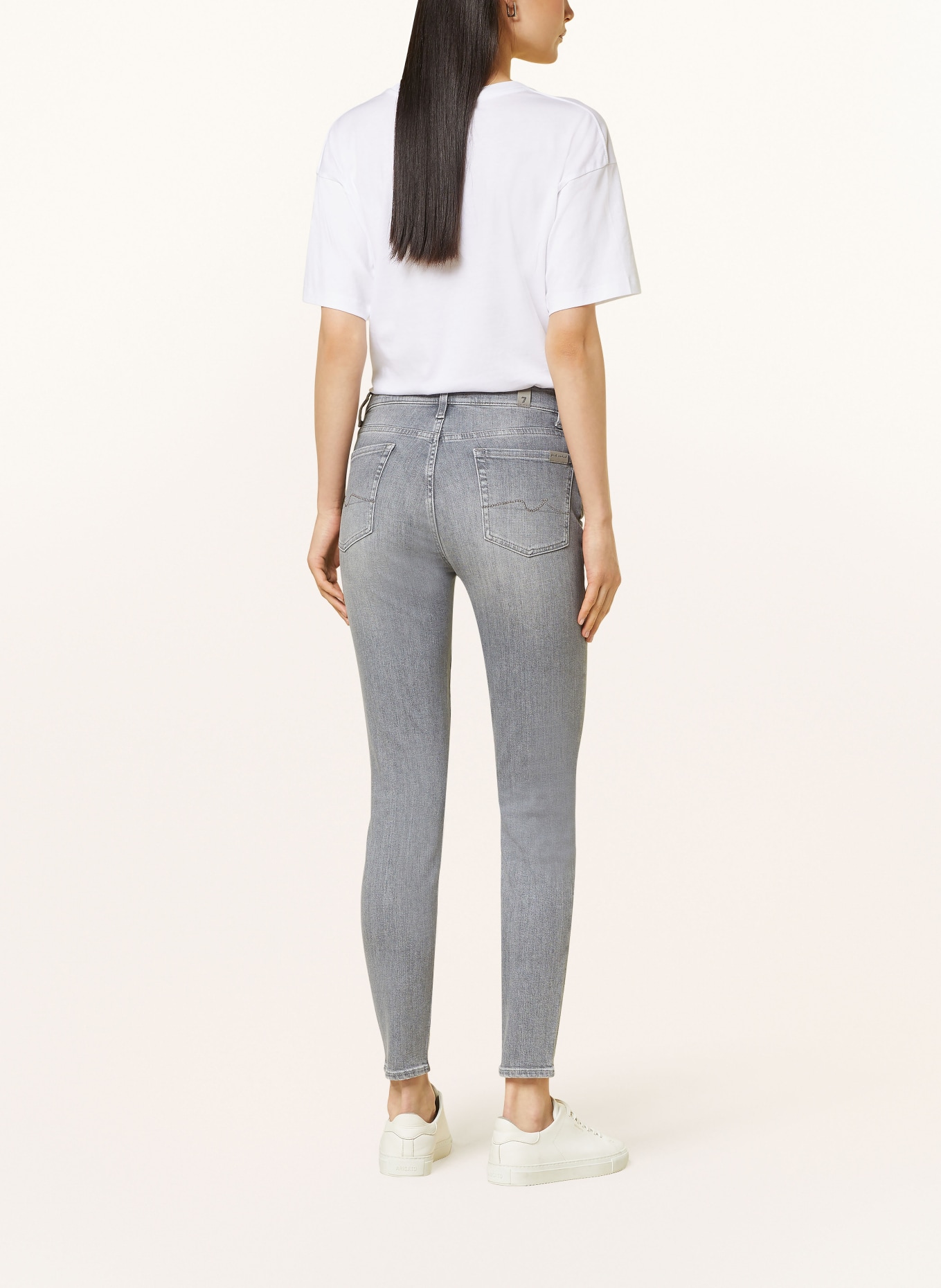 7 for all mankind Skinny Jeans SLIILLRUN: GREY