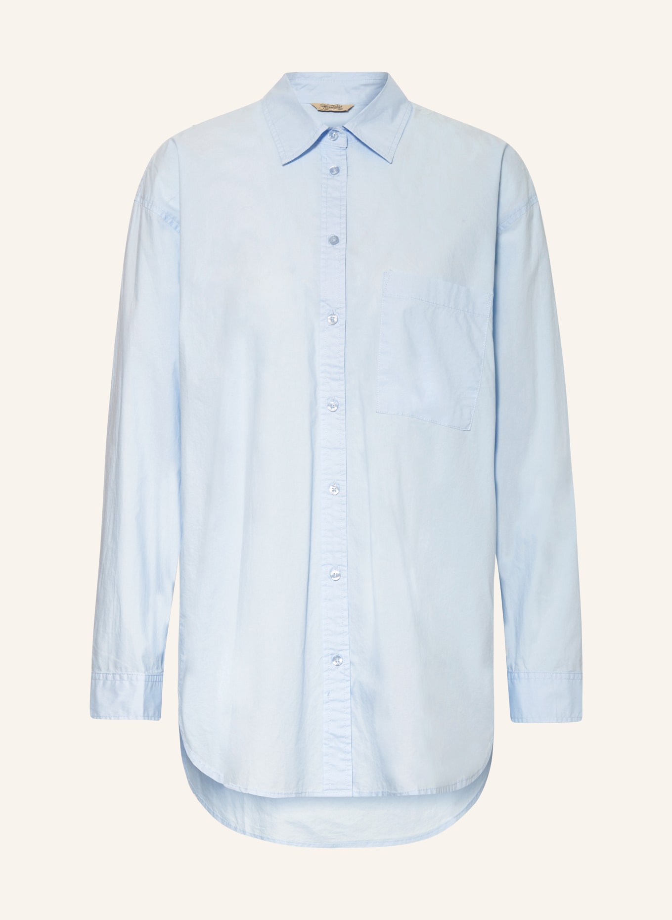 Herrlicher Shirt blouse JAMINA, Color: LIGHT BLUE (Image 1)
