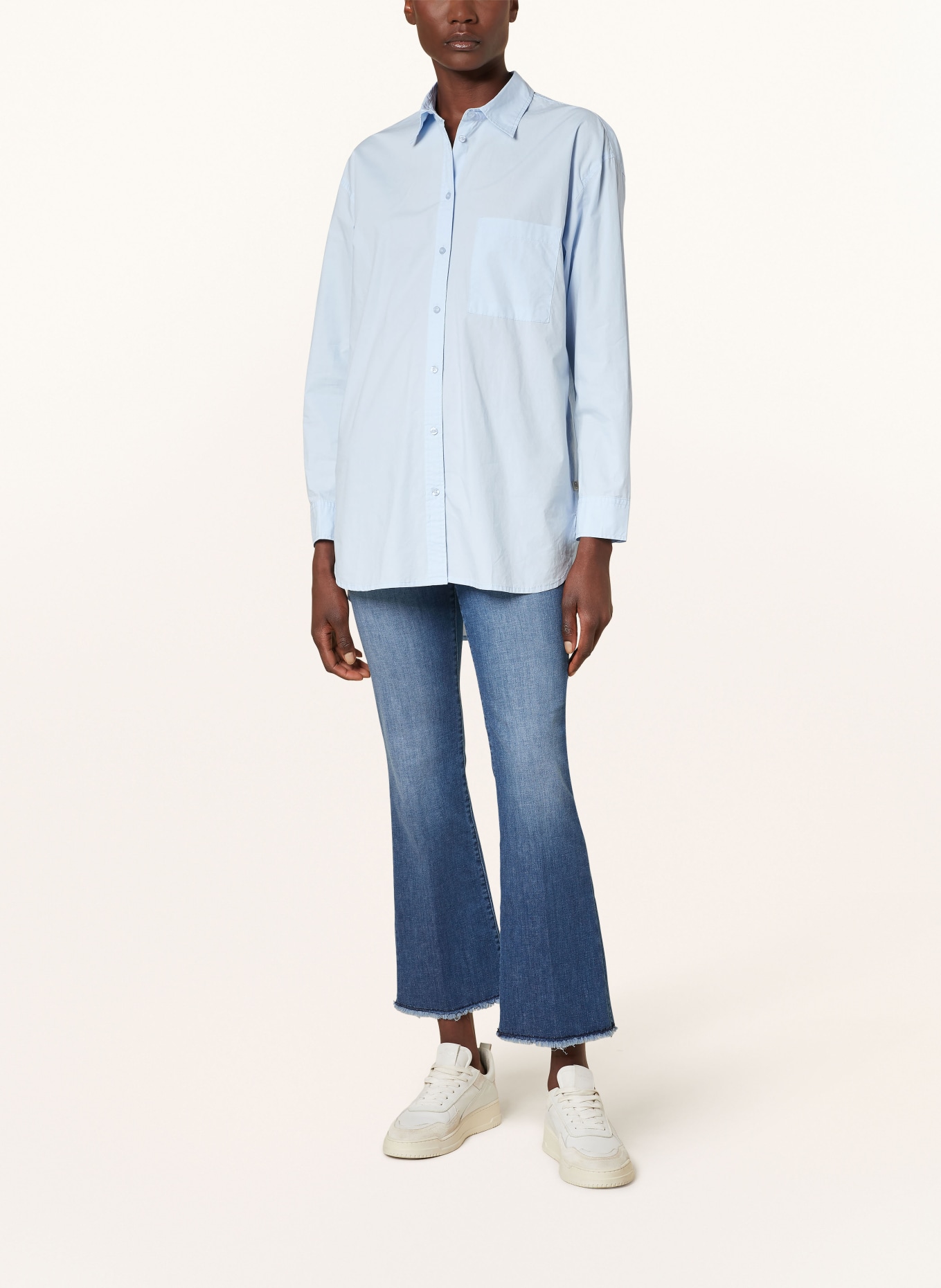 Herrlicher Shirt blouse JAMINA, Color: LIGHT BLUE (Image 2)