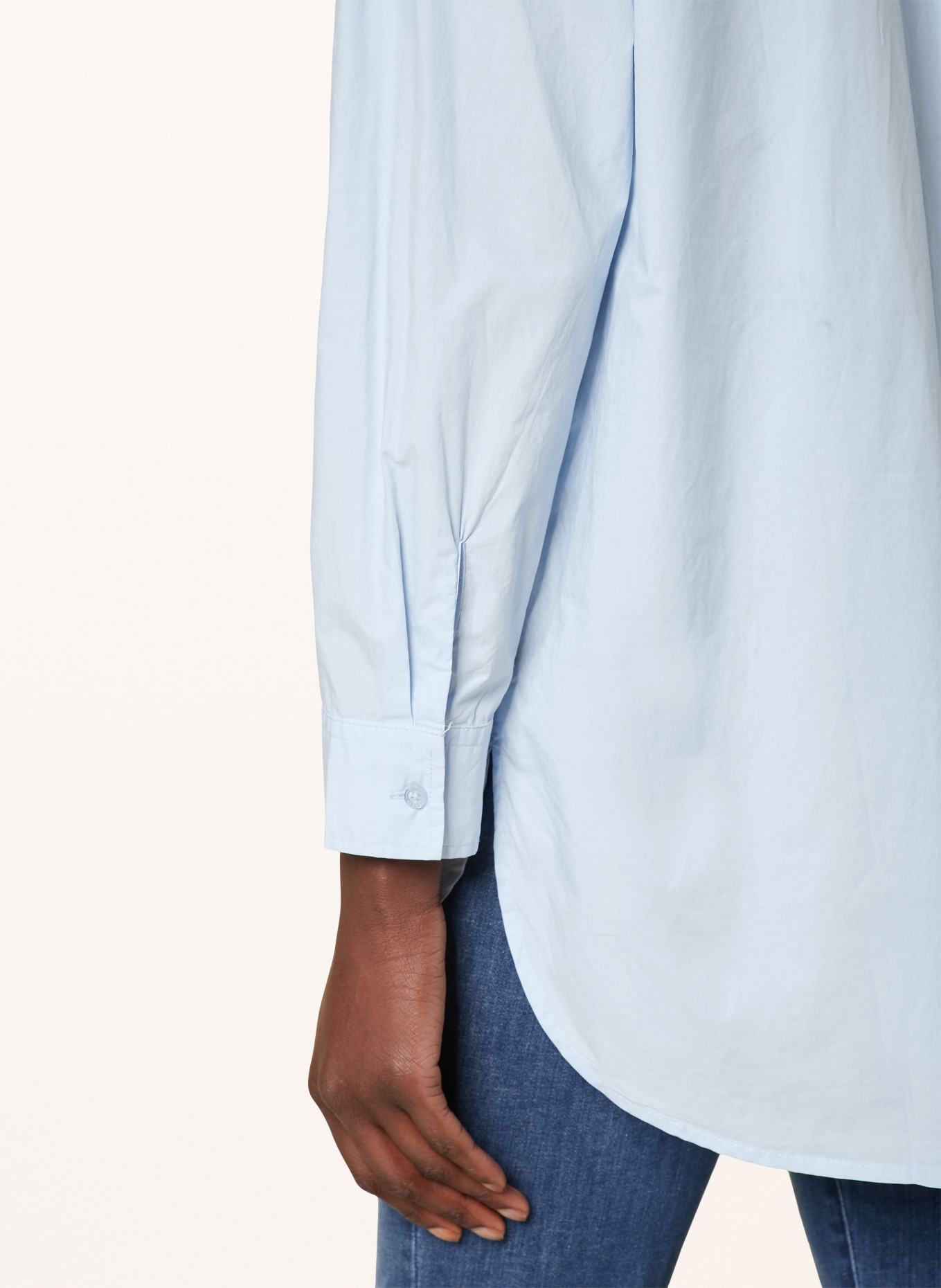 Herrlicher Shirt blouse JAMINA, Color: LIGHT BLUE (Image 4)