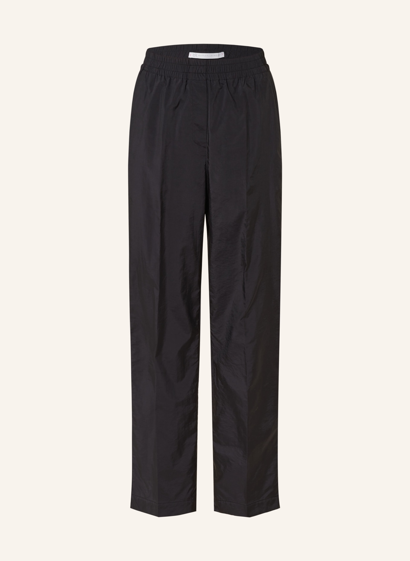 RAFFAELLO ROSSI Wide leg trousers MELIS, Color: BLACK (Image 1)