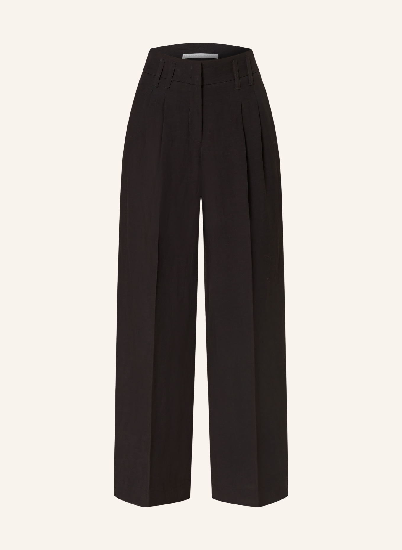 RAFFAELLO ROSSI Hose MAYLA mit Leinen, Farbe: SCHWARZ (Bild 1)