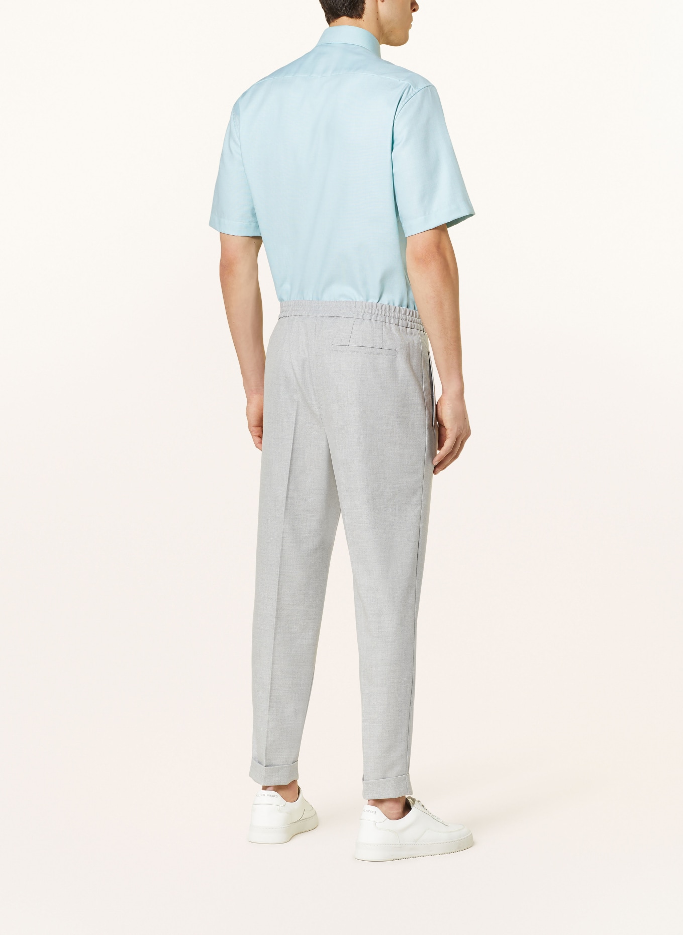 ETERNA Short sleeve shirt comfort fit, Color: MINT (Image 3)