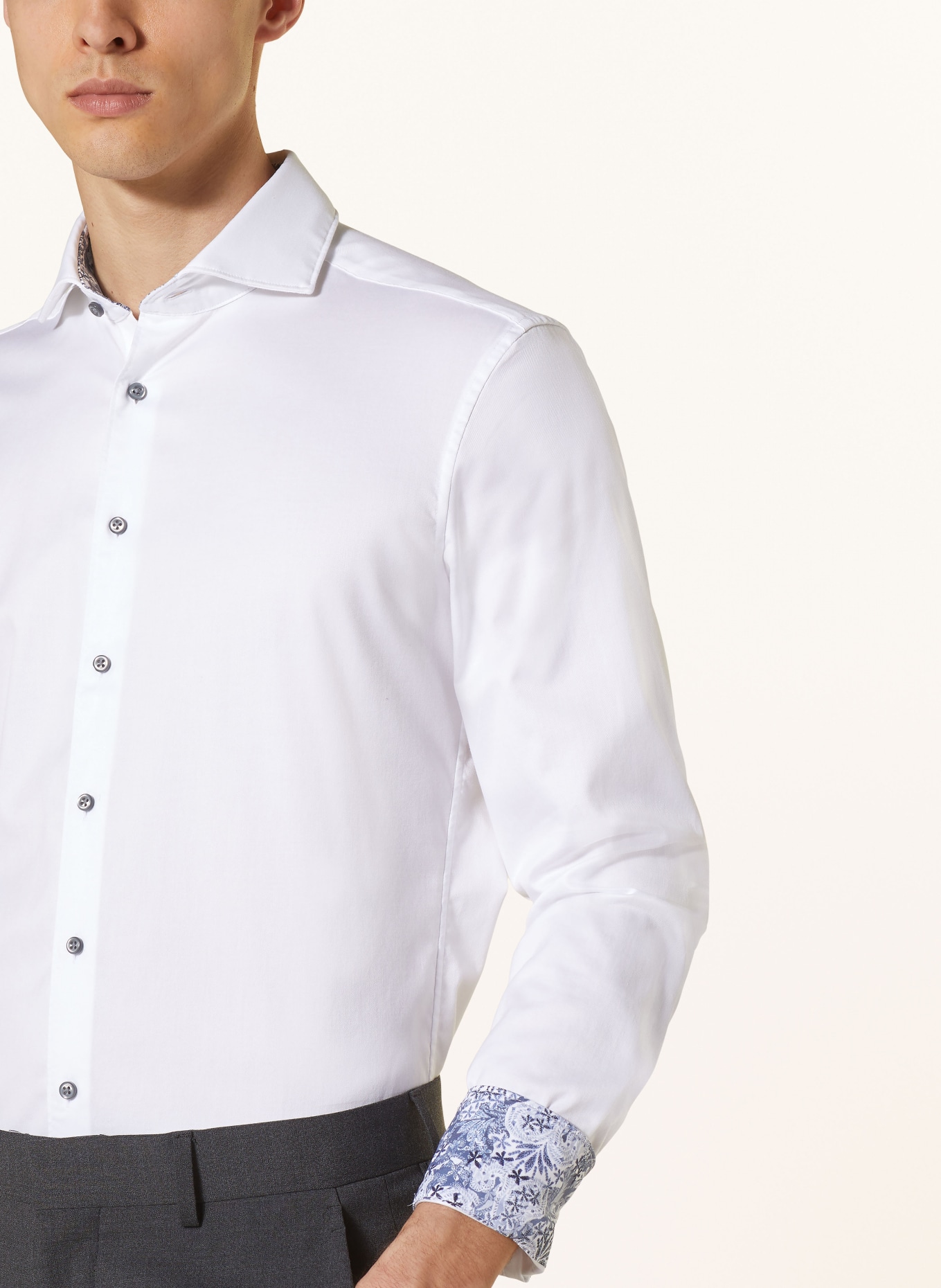 ETERNA 1863 Shirt slim fit, Color: WHITE (Image 4)