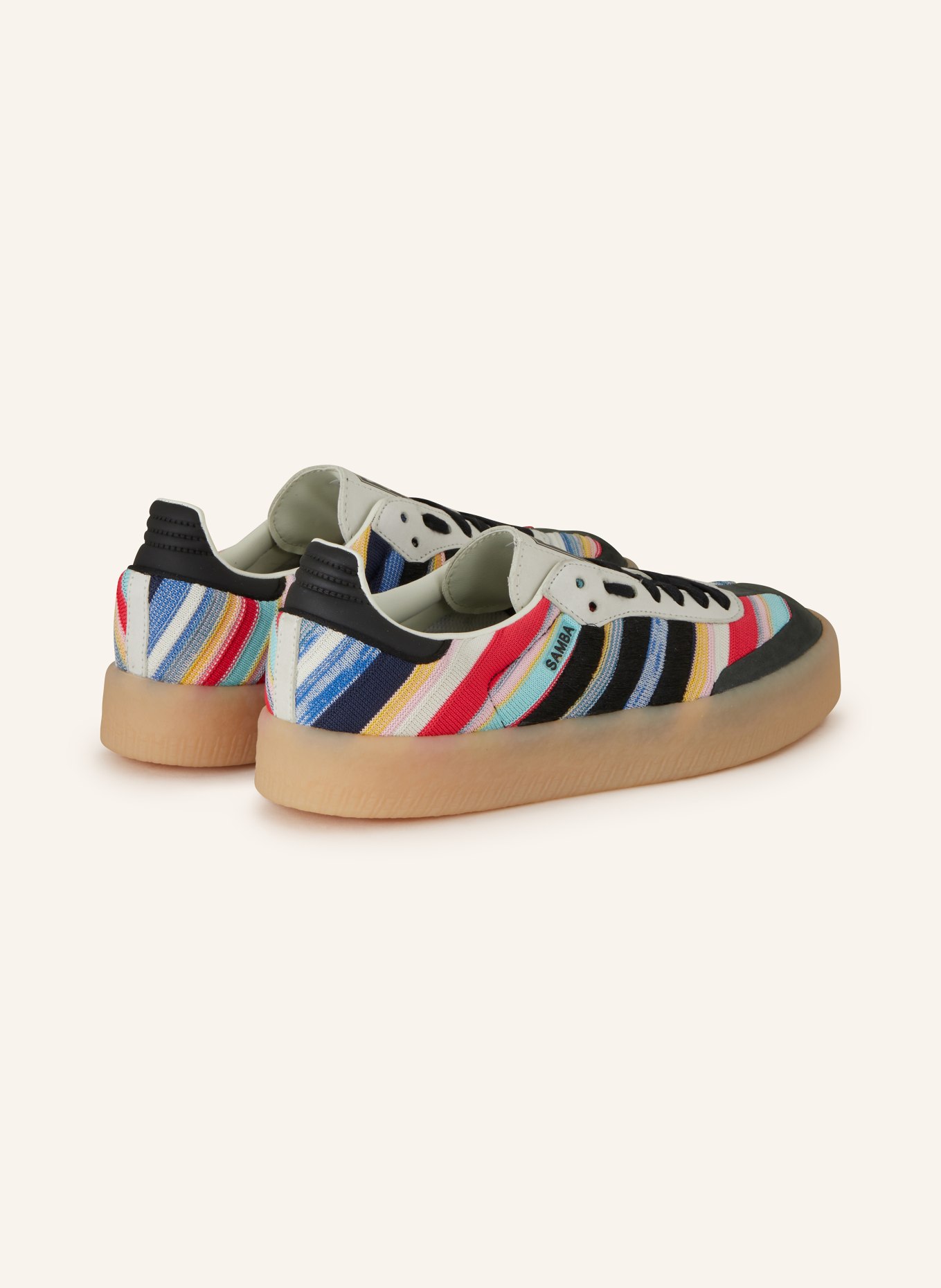 adidas Originals Sneaker SAMBAE × KSENIASCHNAIDER, Farbe: SCHWARZ/ DUNKELBLAU/ GELB (Bild 2)