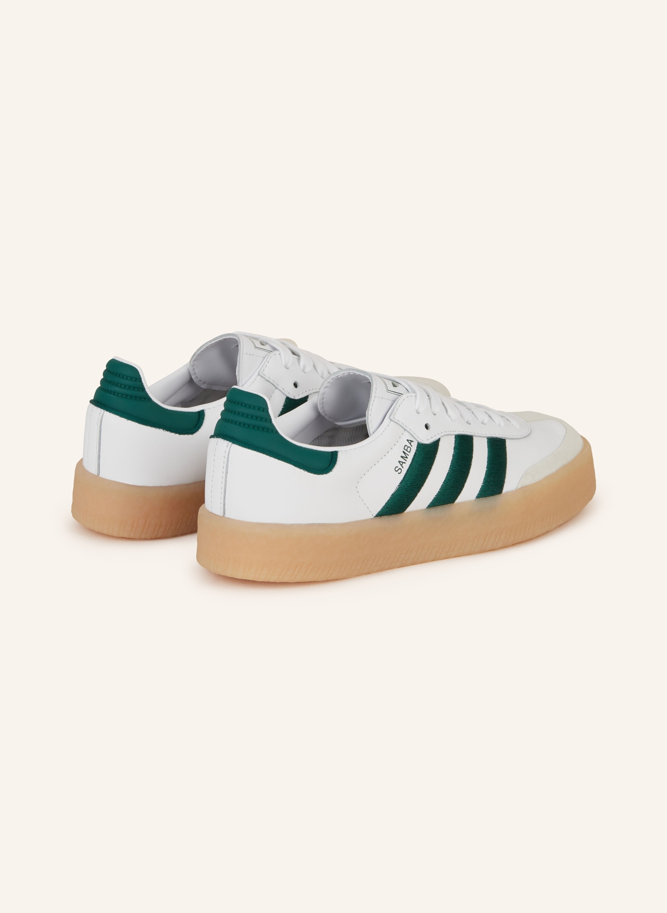 adidas Originals Sneaker SAMBAE, Farbe: WEISS/ GRÜN (Bild 2)
