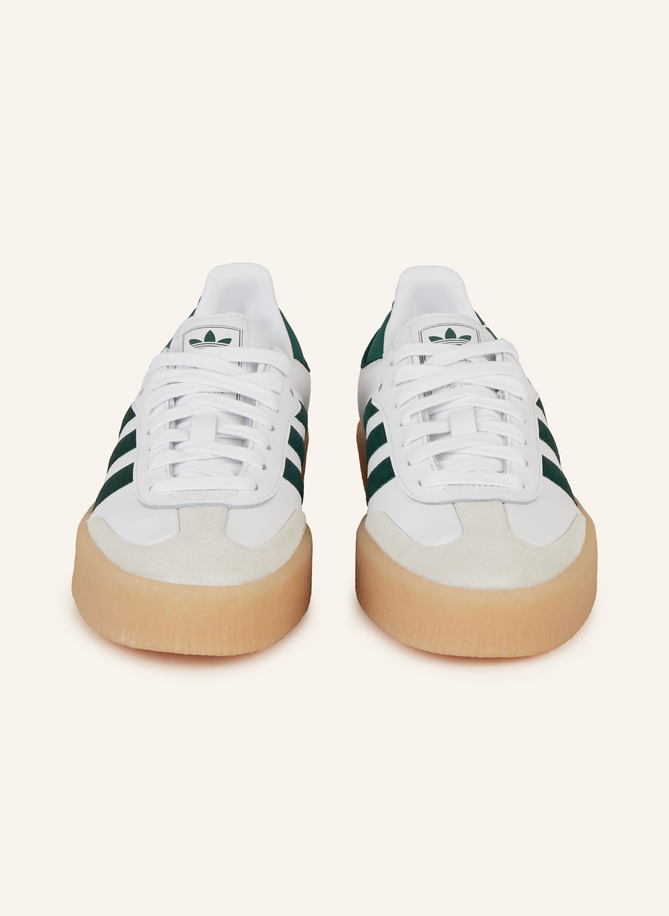 adidas Originals Sneaker SAMBAE, Farbe: WEISS/ GRÜN (Bild 3)