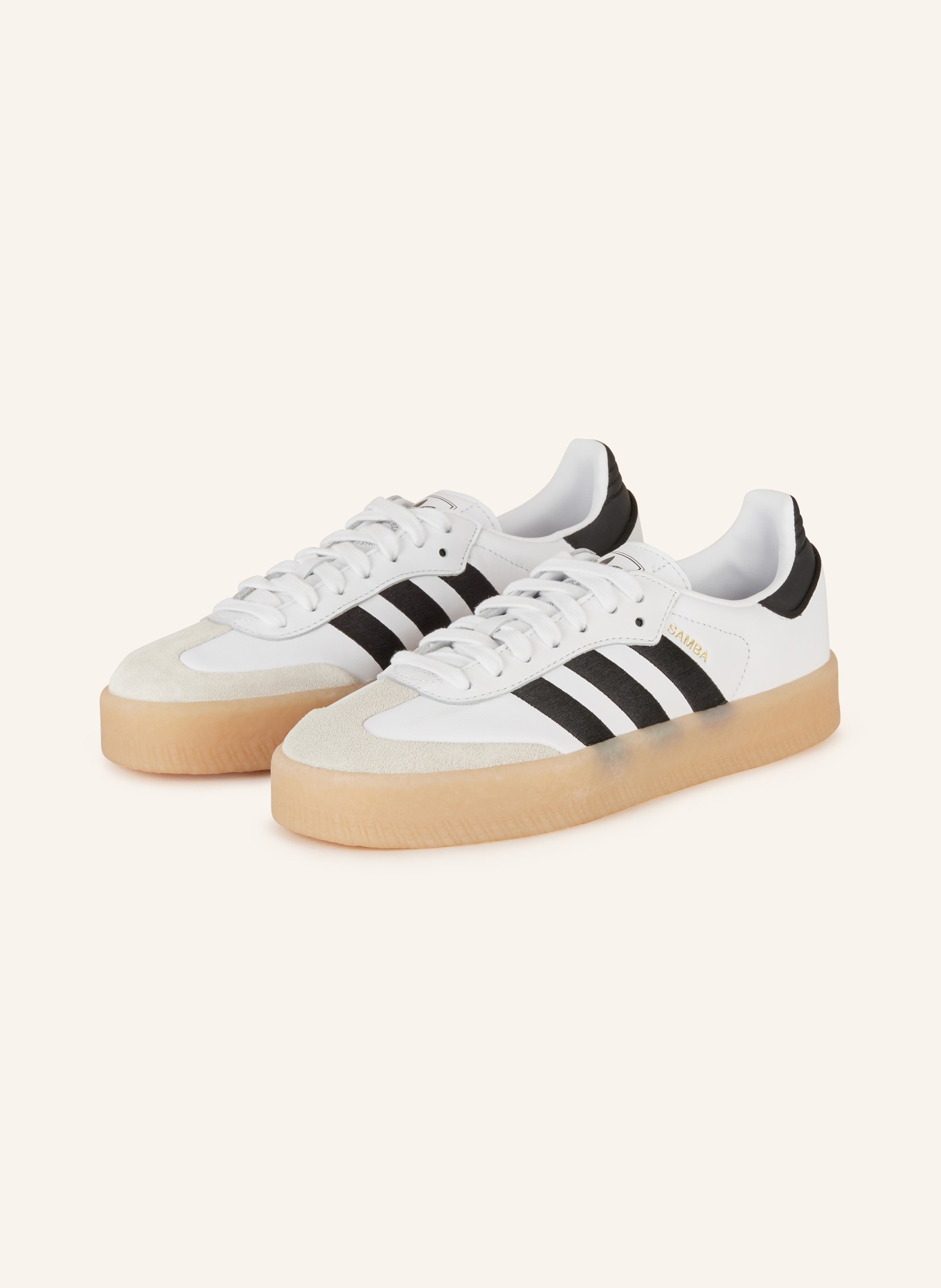 adidas Originals Sneakers SAMBAE, Color: WHITE/ BLACK (Image 1)
