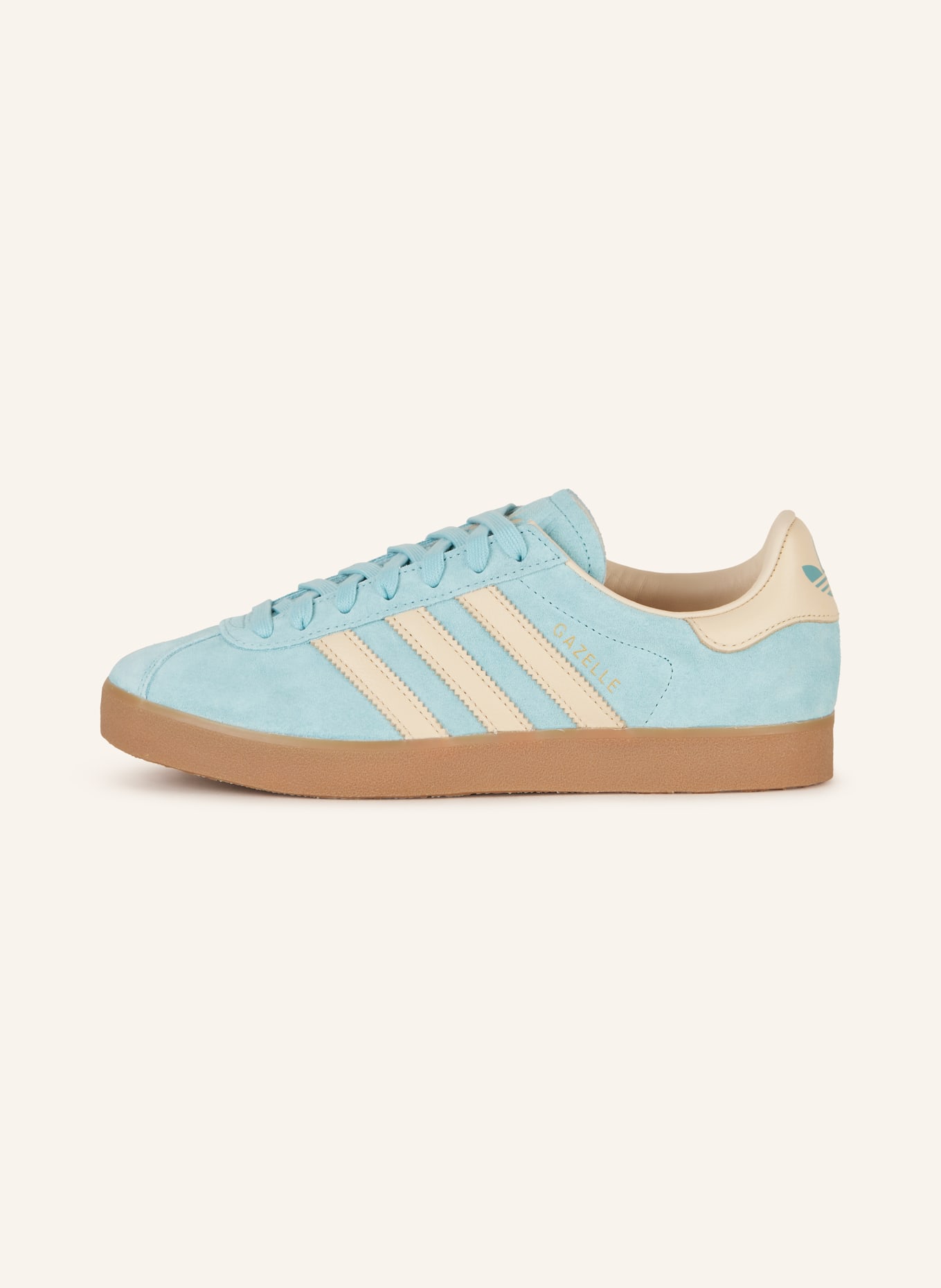 adidas Originals Sneakers GAZELLE 85, Color: TURQUOISE/ LIGHT BROWN (Image 4)