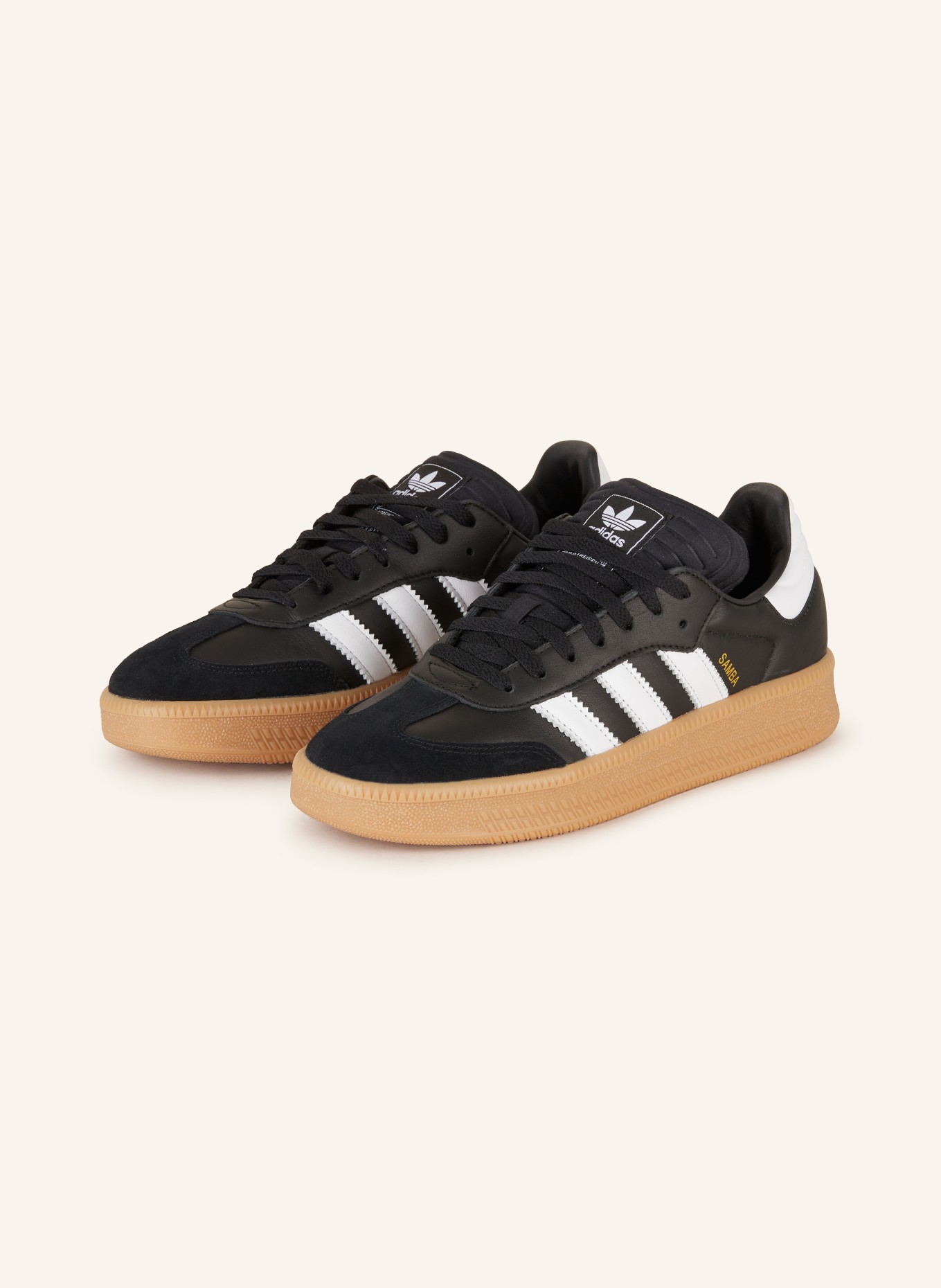 adidas Originals Sneakers SAMBA XLG, Color: BLACK/ WHITE (Image 1)