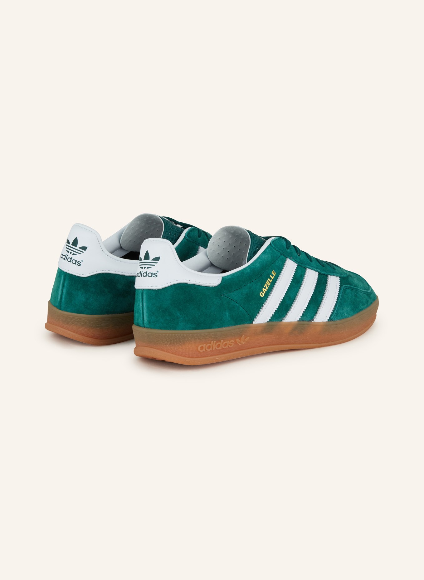 adidas Originals Sneakers GAZELLE INDOOR, Color: GREEN/ WHITE (Image 2)