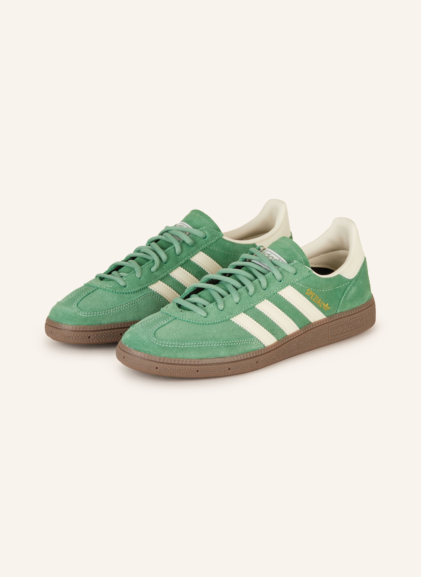 adidas Originals Sneakers HANDBALL SPEZIAL, Color: GREEN/ ECRU (Image 1)