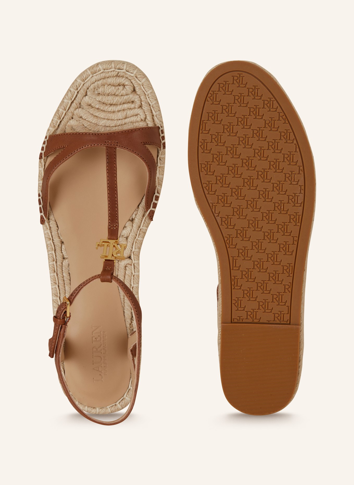 LAUREN RALPH LAUREN Sandals, Color: BROWN (Image 5)