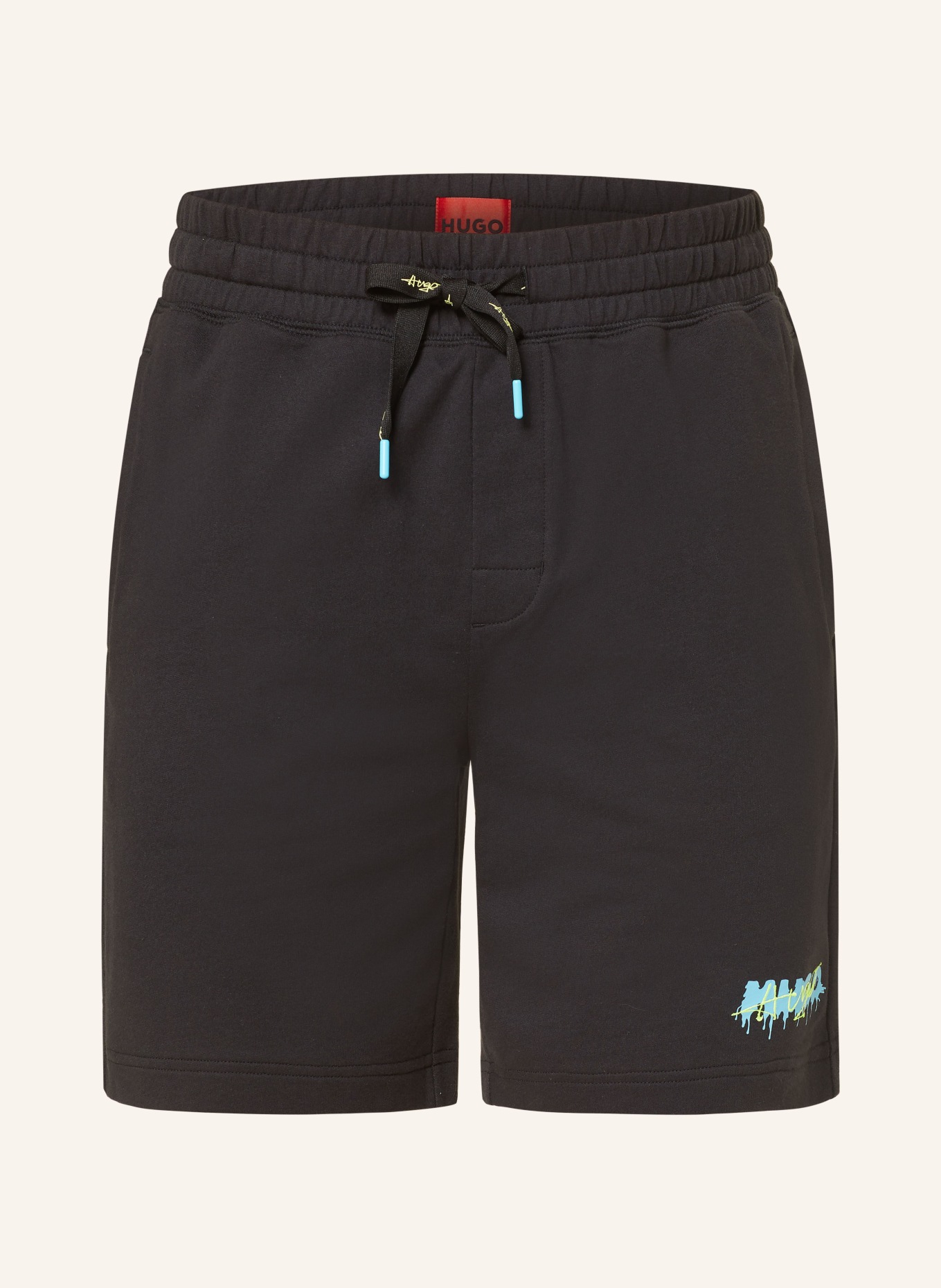 HUGO Sweat shorts, Color: BLACK (Image 1)