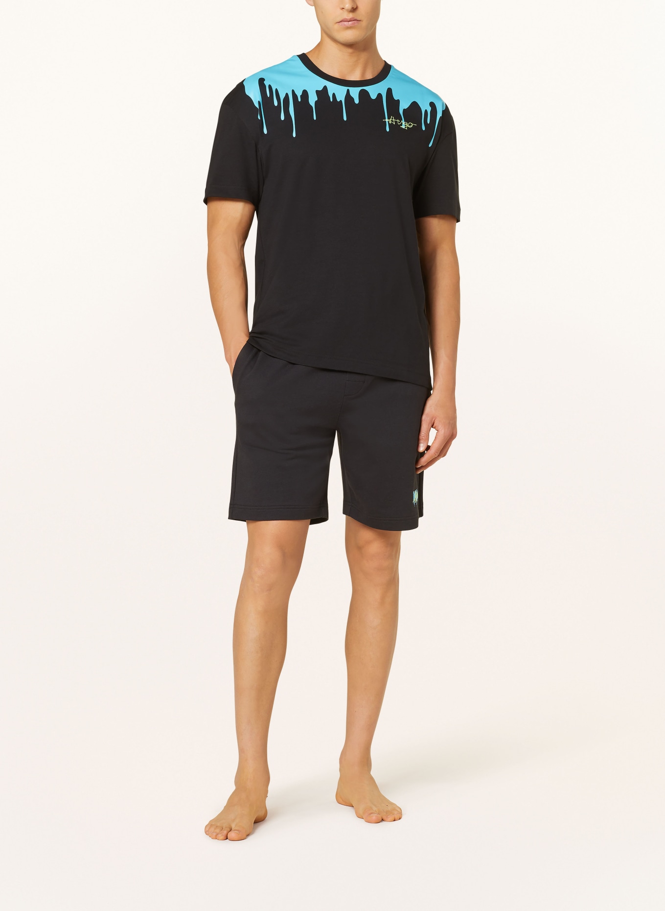 HUGO Sweat shorts, Color: BLACK (Image 2)