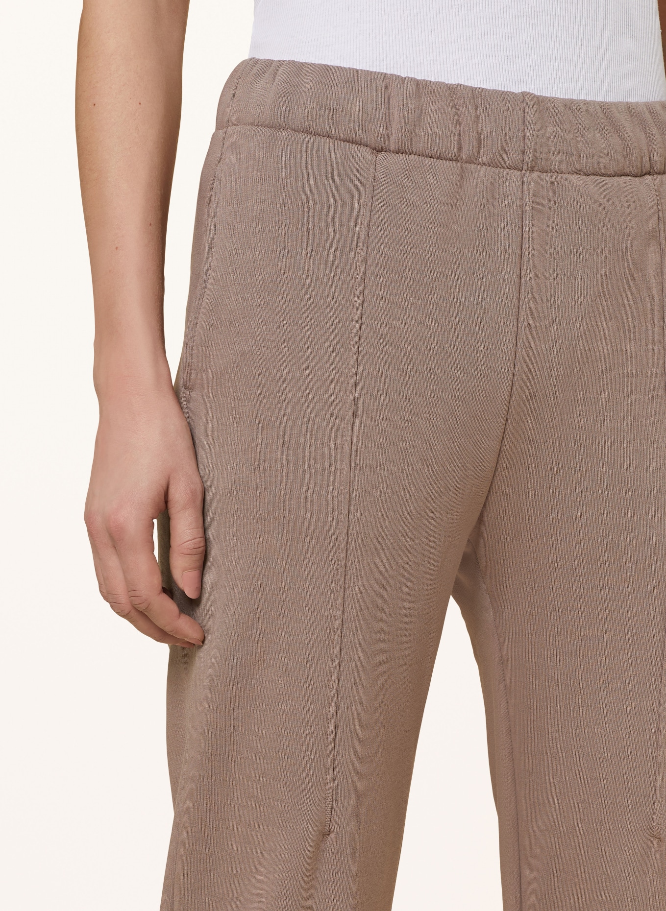 On Sweatpants CLUB PANTS, Color: LIGHT BROWN (Image 5)