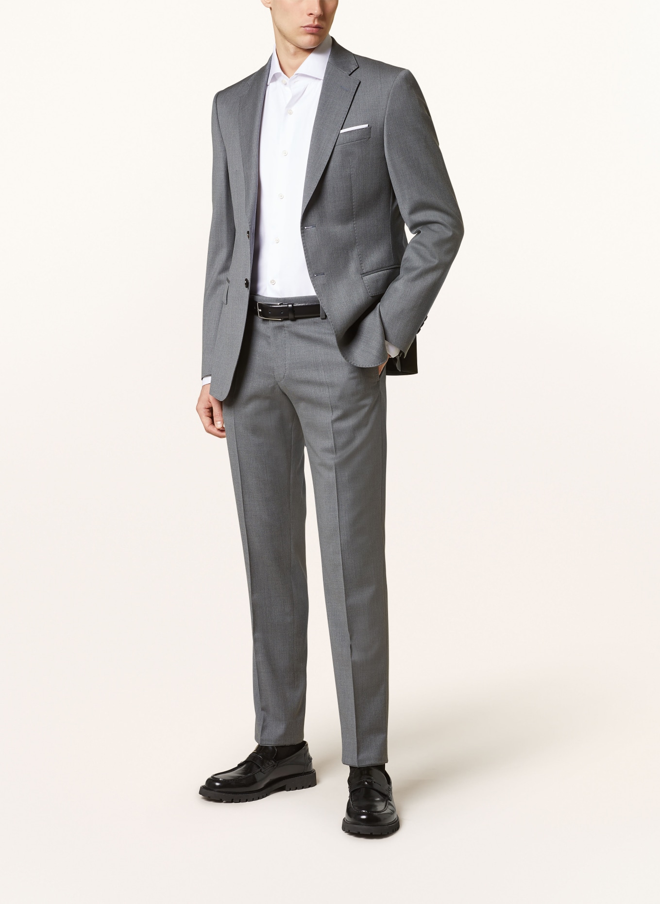 JOOP! Anzughose Slim Fit, Farbe: 030 Medium Grey                030 (Bild 2)