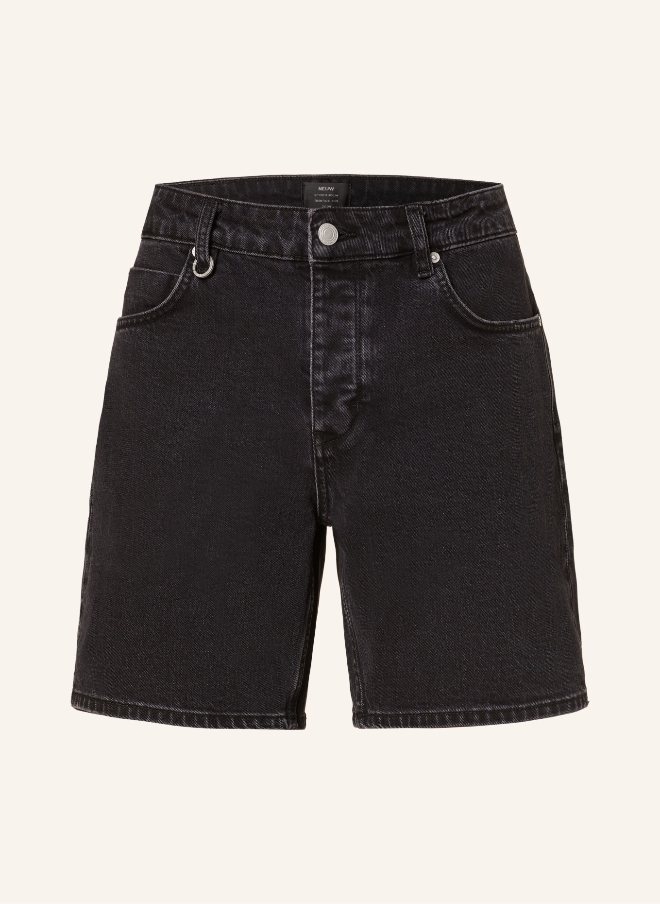 NEUW Denim shorts slim relaxed, Color: BLACK (Image 1)