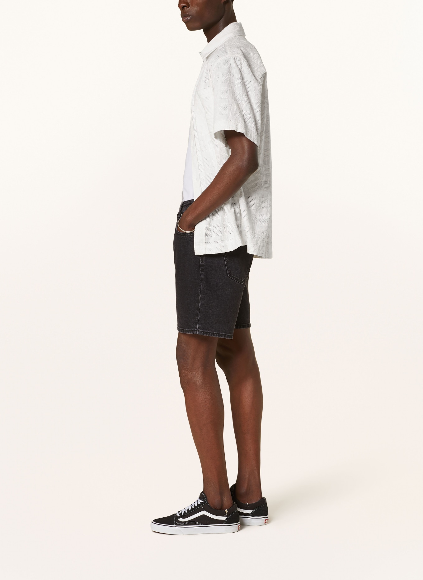 NEUW Denim shorts slim relaxed, Color: BLACK (Image 4)