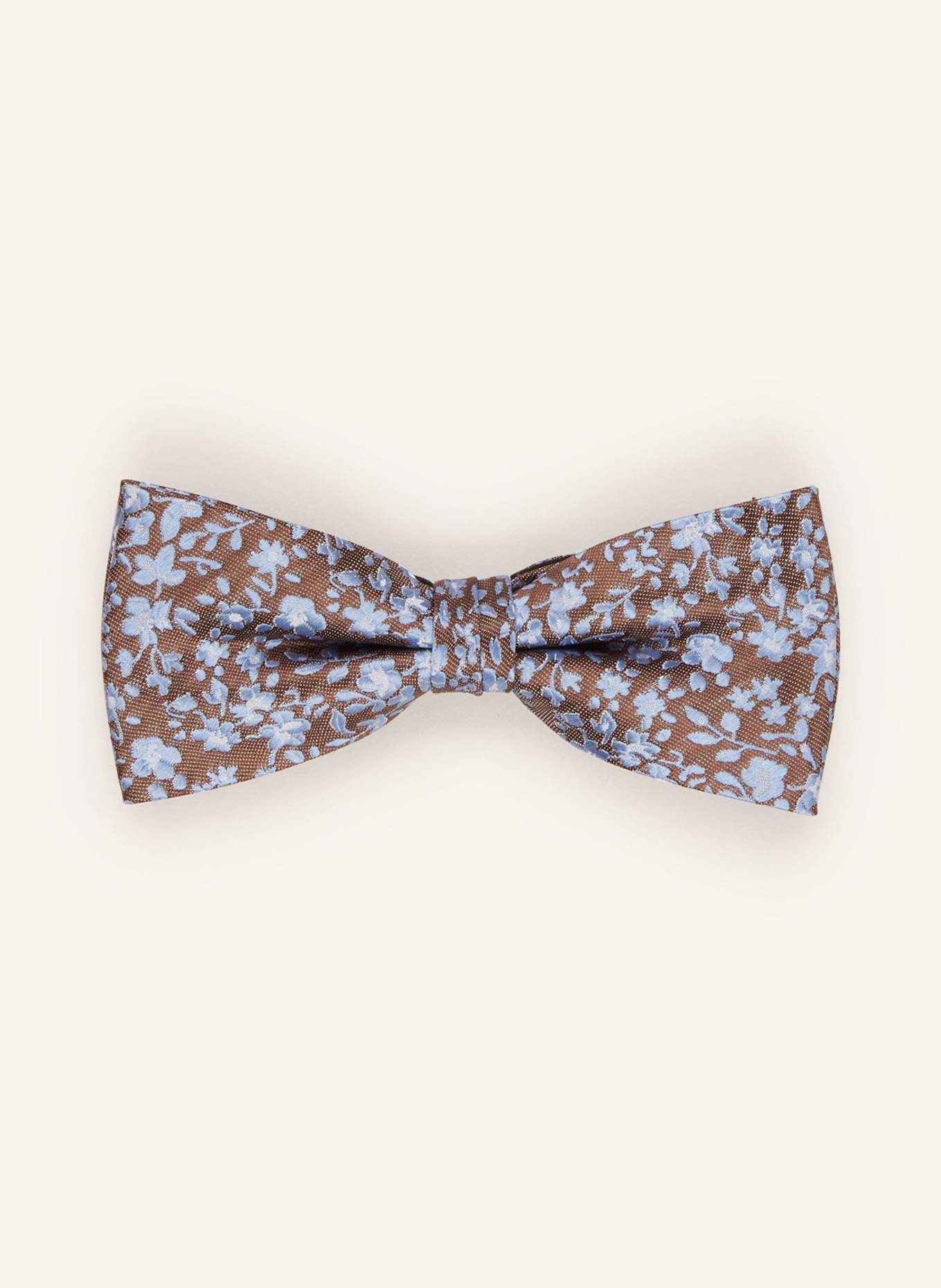 MONTI Set: Bow tie and pocket square, Color: BROWN/ BLUE (Image 2)