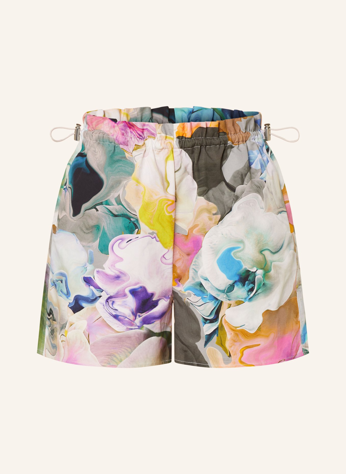 STINE GOYA Shorts BARBRA, Color: LIGHT PURPLE/ PINK/ YELLOW (Image 1)