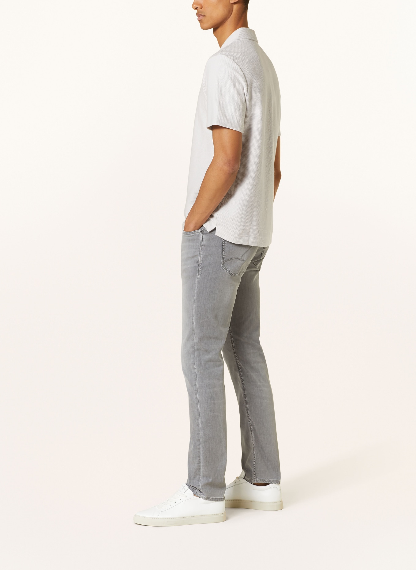 BALDESSARINI Jeans Regular Fit, Farbe: 9854 silver used buffies (Bild 4)