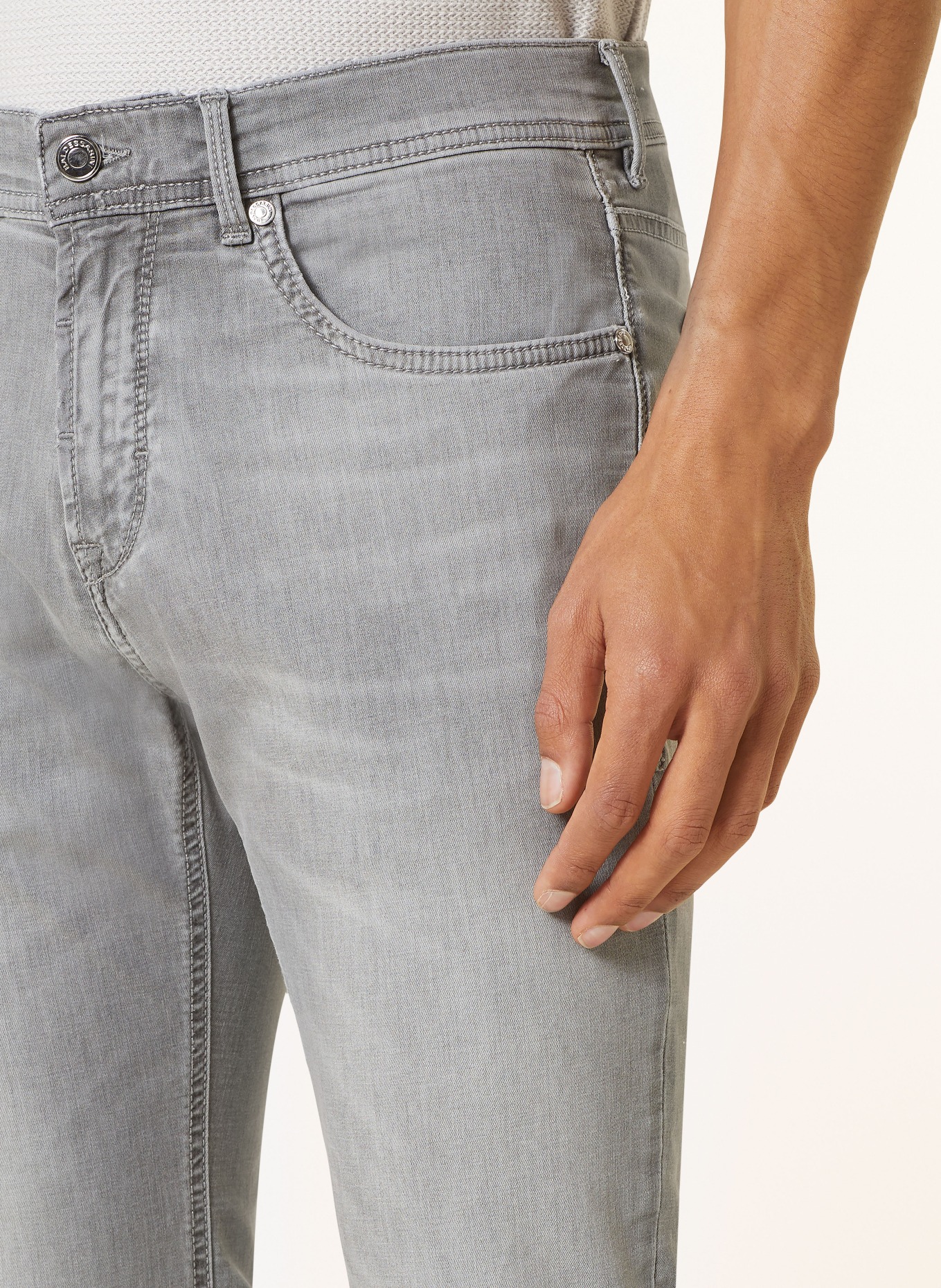 BALDESSARINI Jeans Regular Fit, Farbe: 9854 silver used buffies (Bild 5)