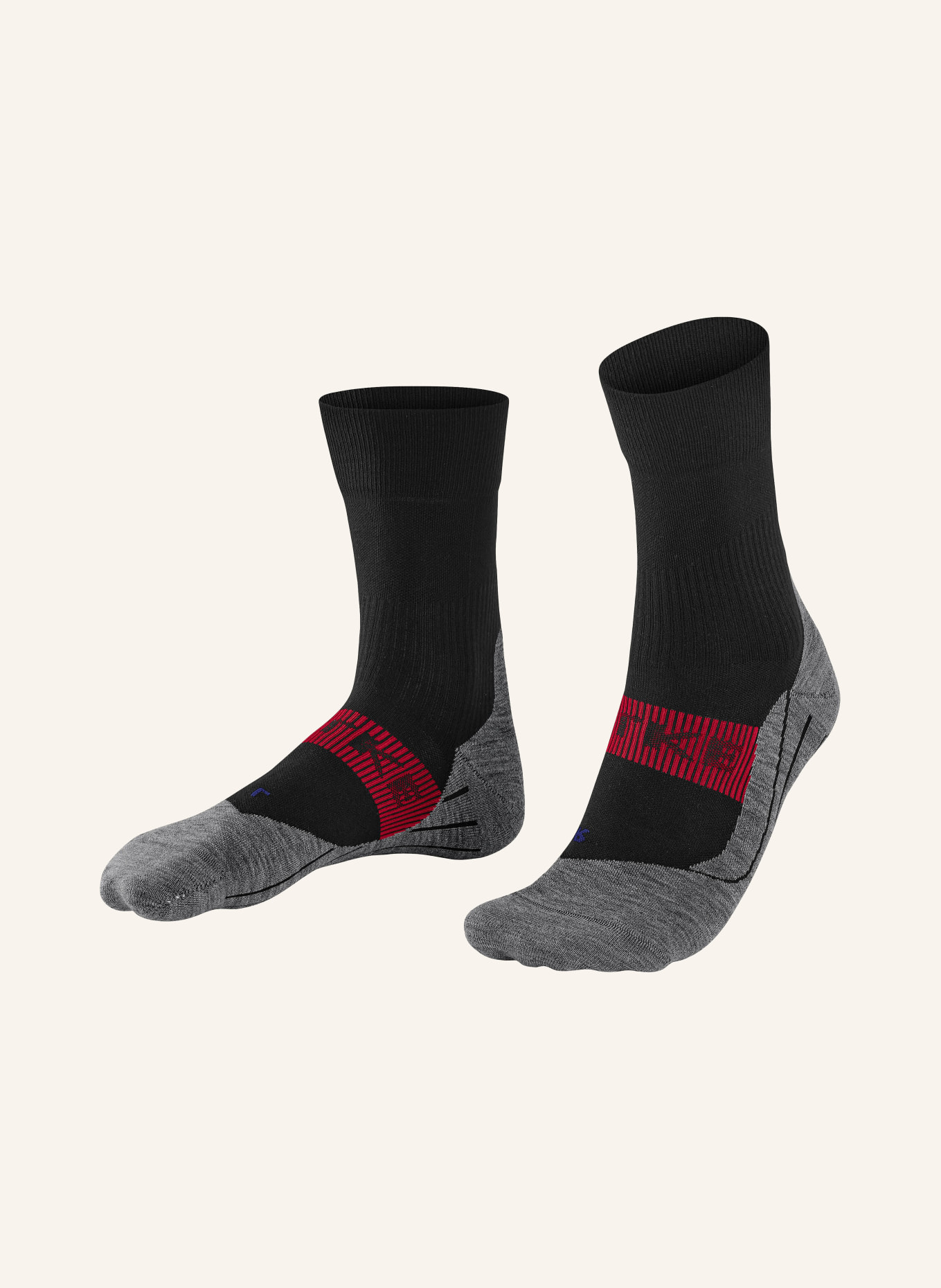 FALKE Running socks RU4 ENDURANCE COOL, Color: 3008 BLACK (Image 1)