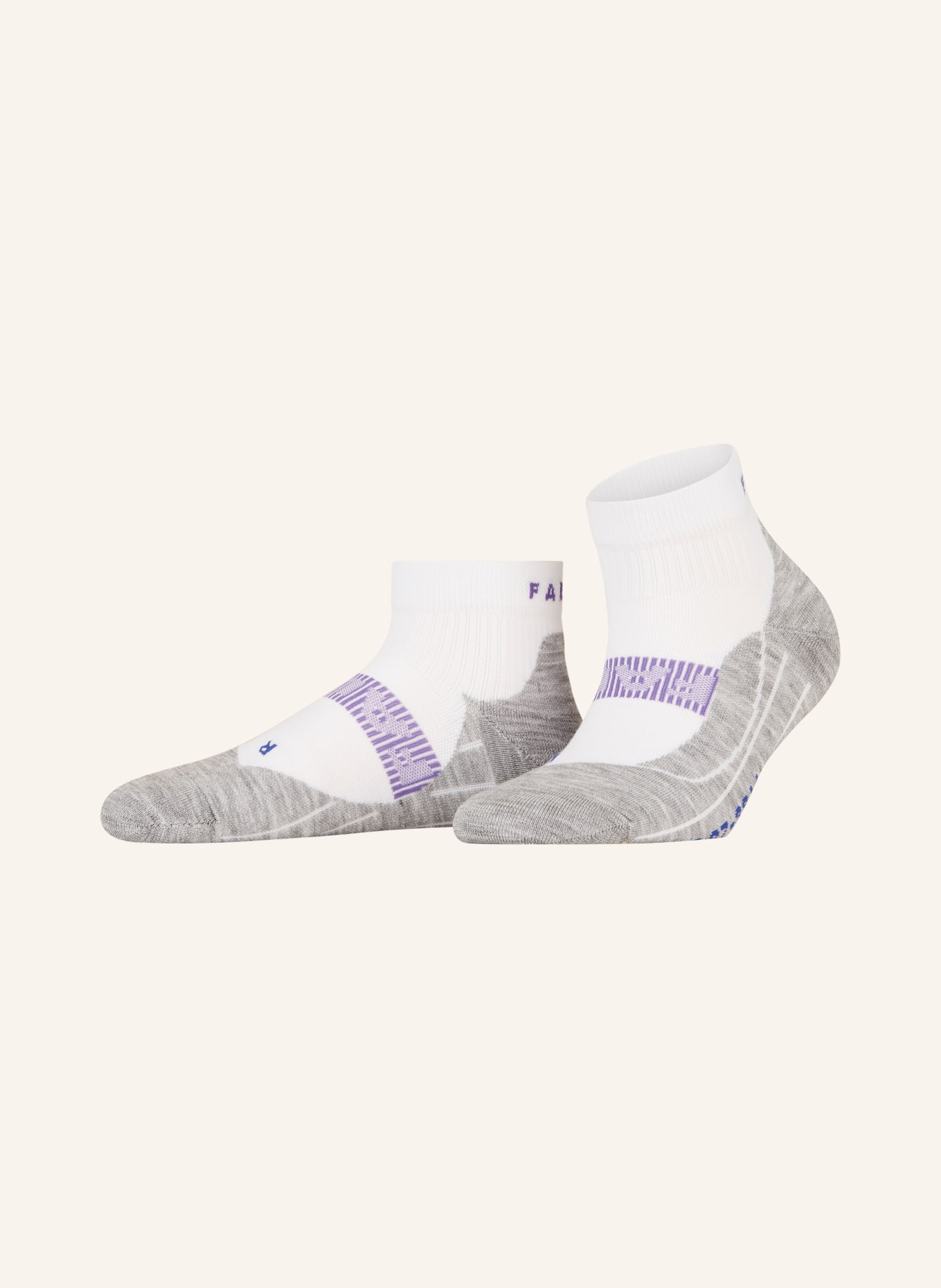 FALKE Running socks RU4 ENDURANCE COOL SHORT, Color: LIGHT GRAY (Image 1)