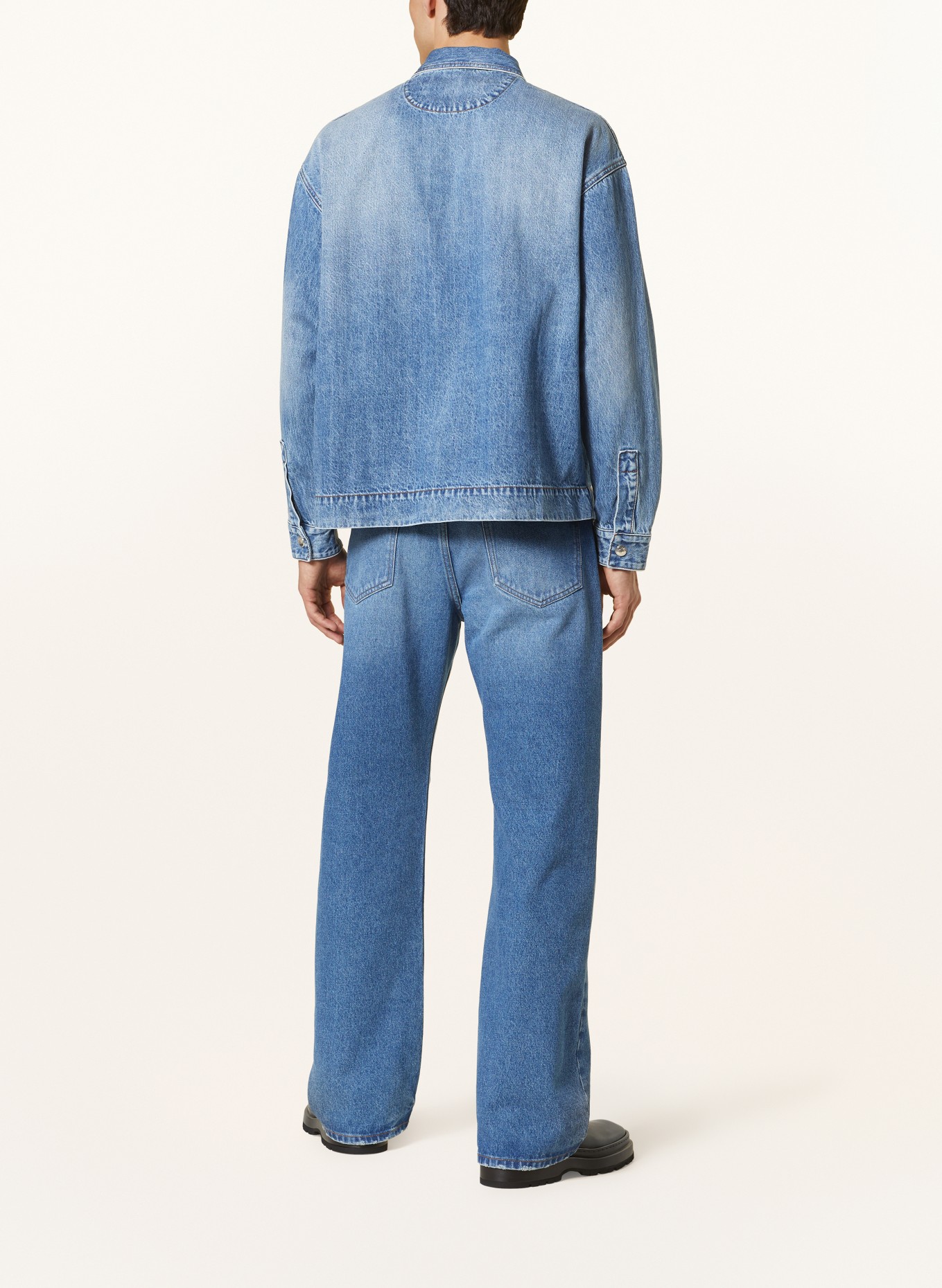 JACQUEMUS Jeans-Overshirt LA CHEMISE DE NIMES, Farbe: BLAU (Bild 3)
