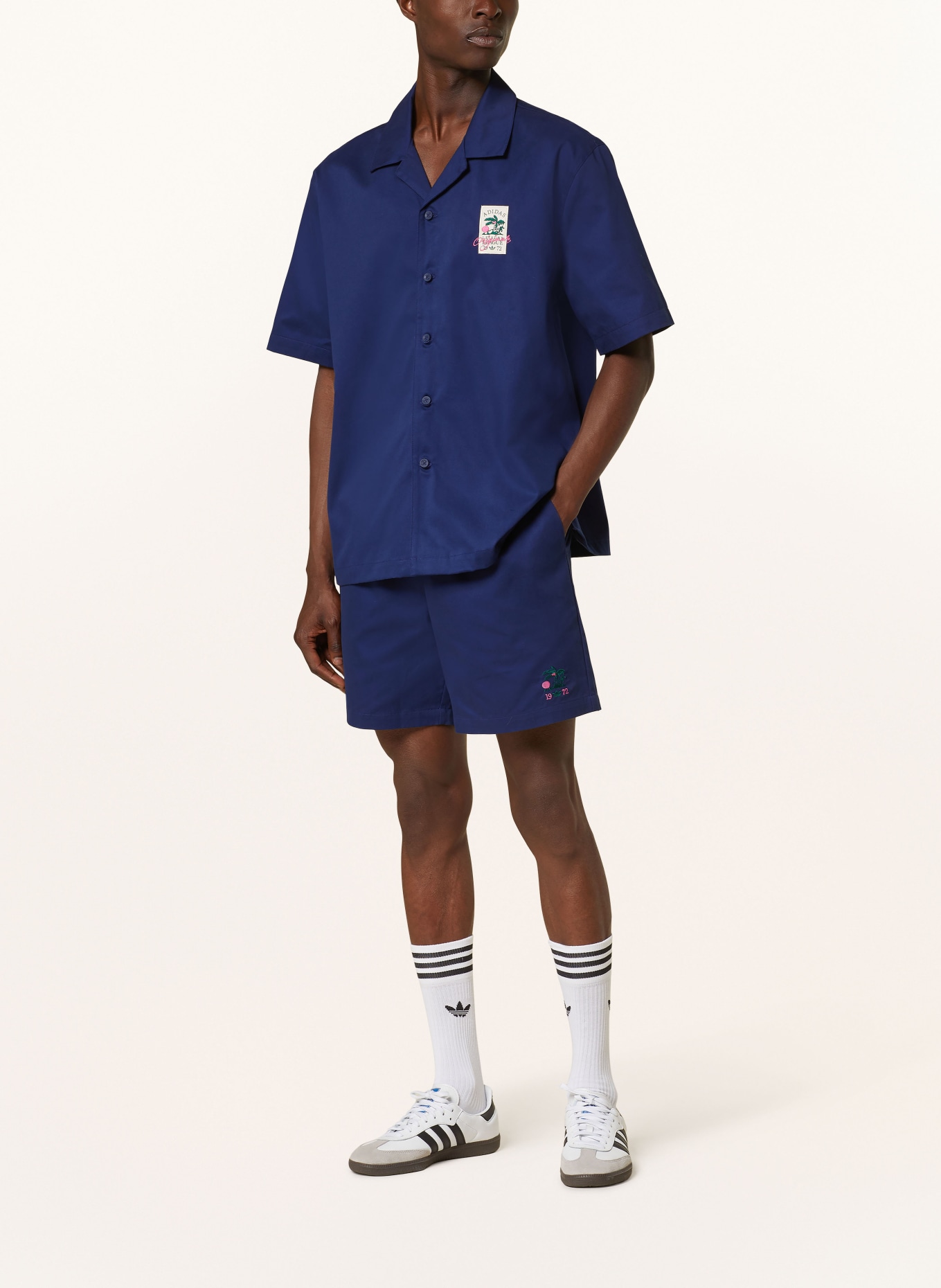 adidas Originals Shorts ORIGINALS LEISURE LEAGUE GROUNDSKEEPER, Color: DARK BLUE (Image 2)
