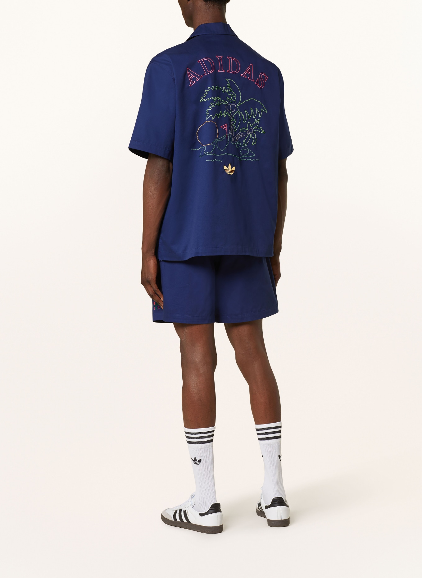 adidas Originals Shorts ORIGINALS LEISURE LEAGUE GROUNDSKEEPER, Farbe: DUNKELBLAU (Bild 3)