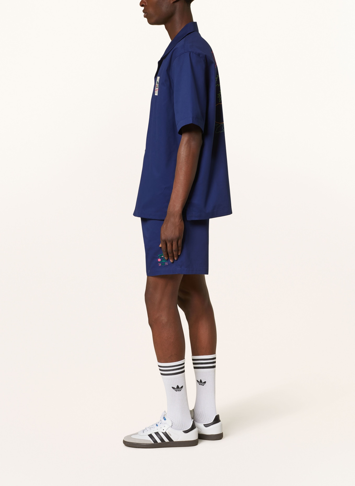 adidas Originals Shorts ORIGINALS LEISURE LEAGUE GROUNDSKEEPER, Color: DARK BLUE (Image 4)