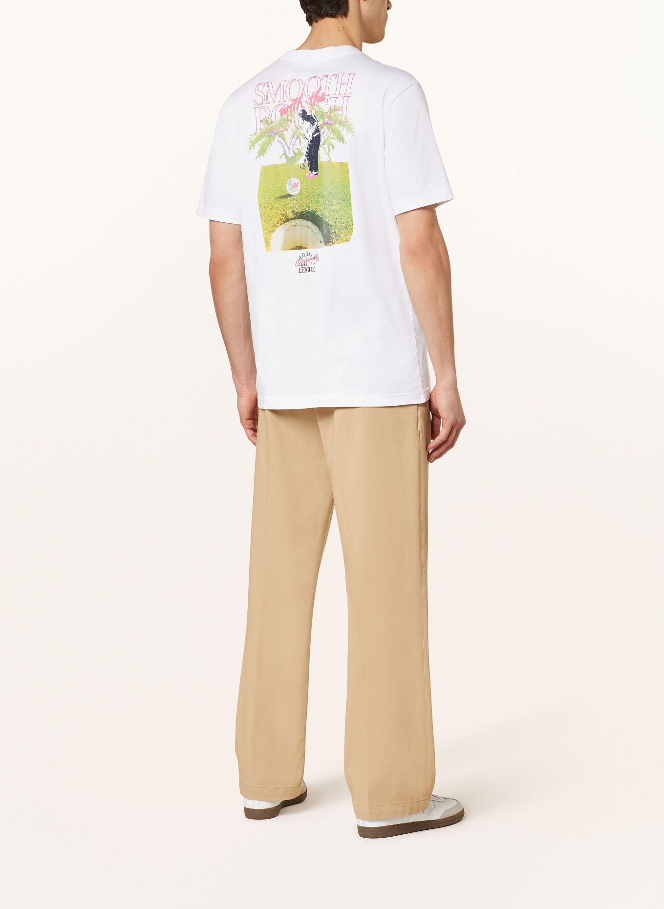 adidas Originals T-shirt OLL, Kolor: BIAŁY (Obrazek 2)