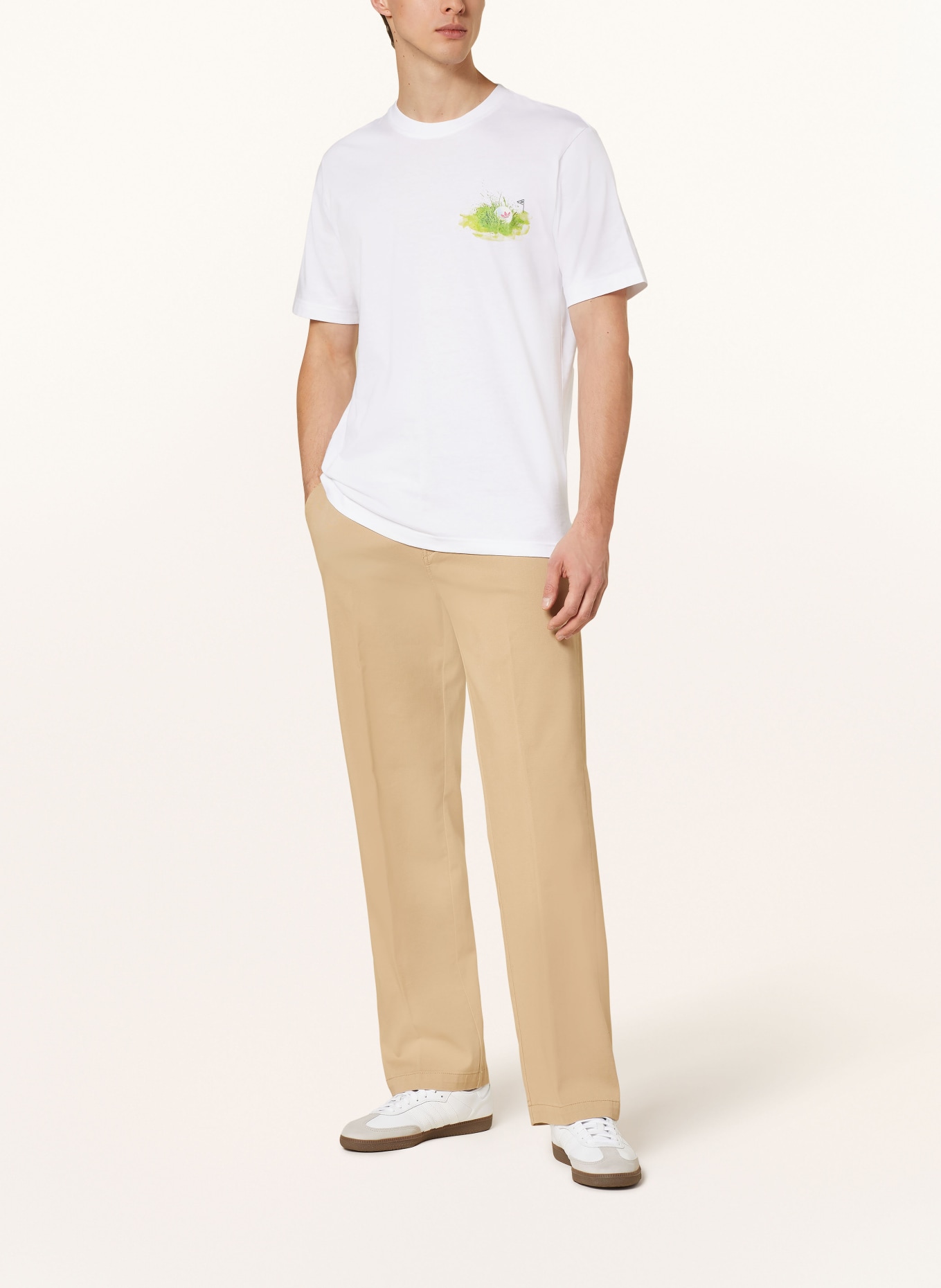 adidas Originals T-Shirt OLL, Farbe: WEISS (Bild 3)