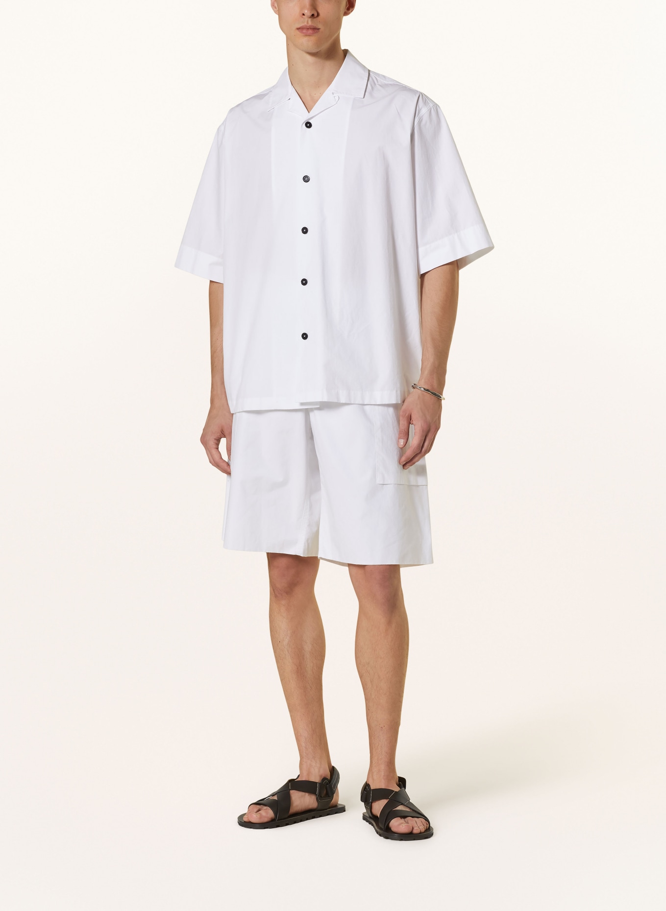 JIL SANDER Cargo shorts, Color: WHITE (Image 2)