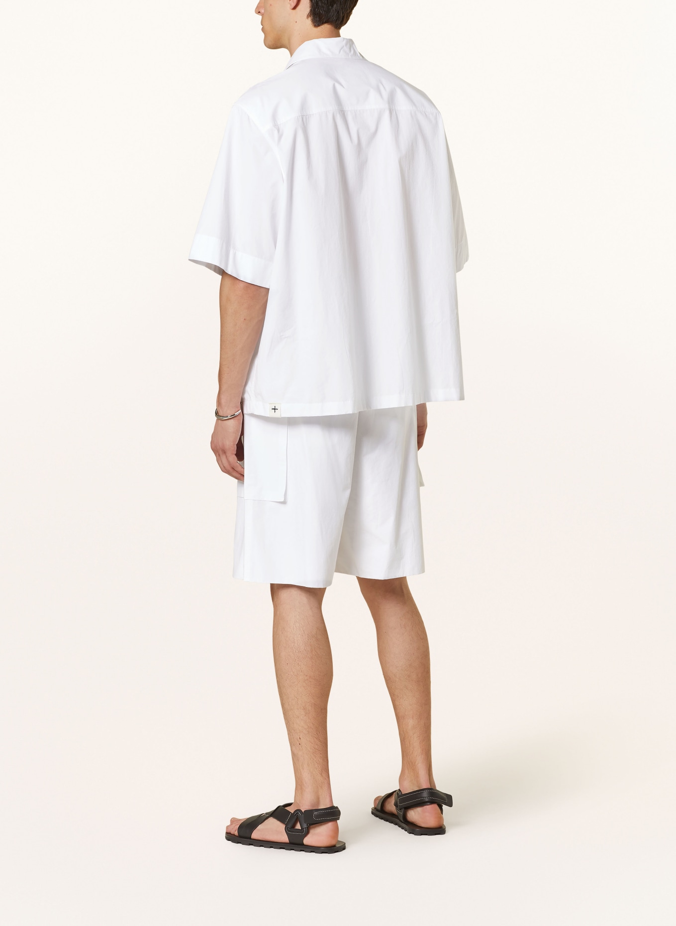 JIL SANDER Cargo shorts: WHITE