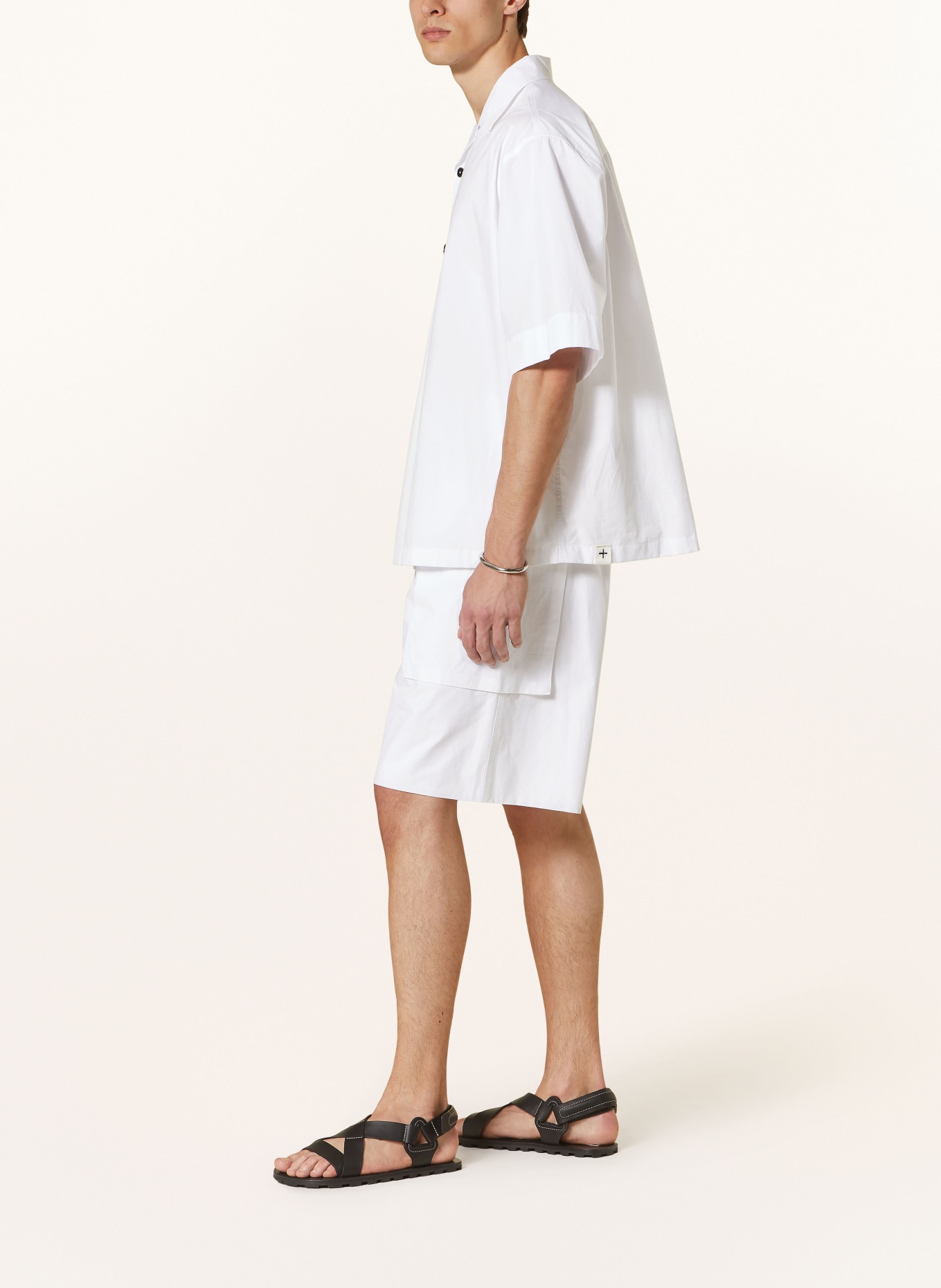 JIL SANDER Cargo shorts, Color: WHITE (Image 4)