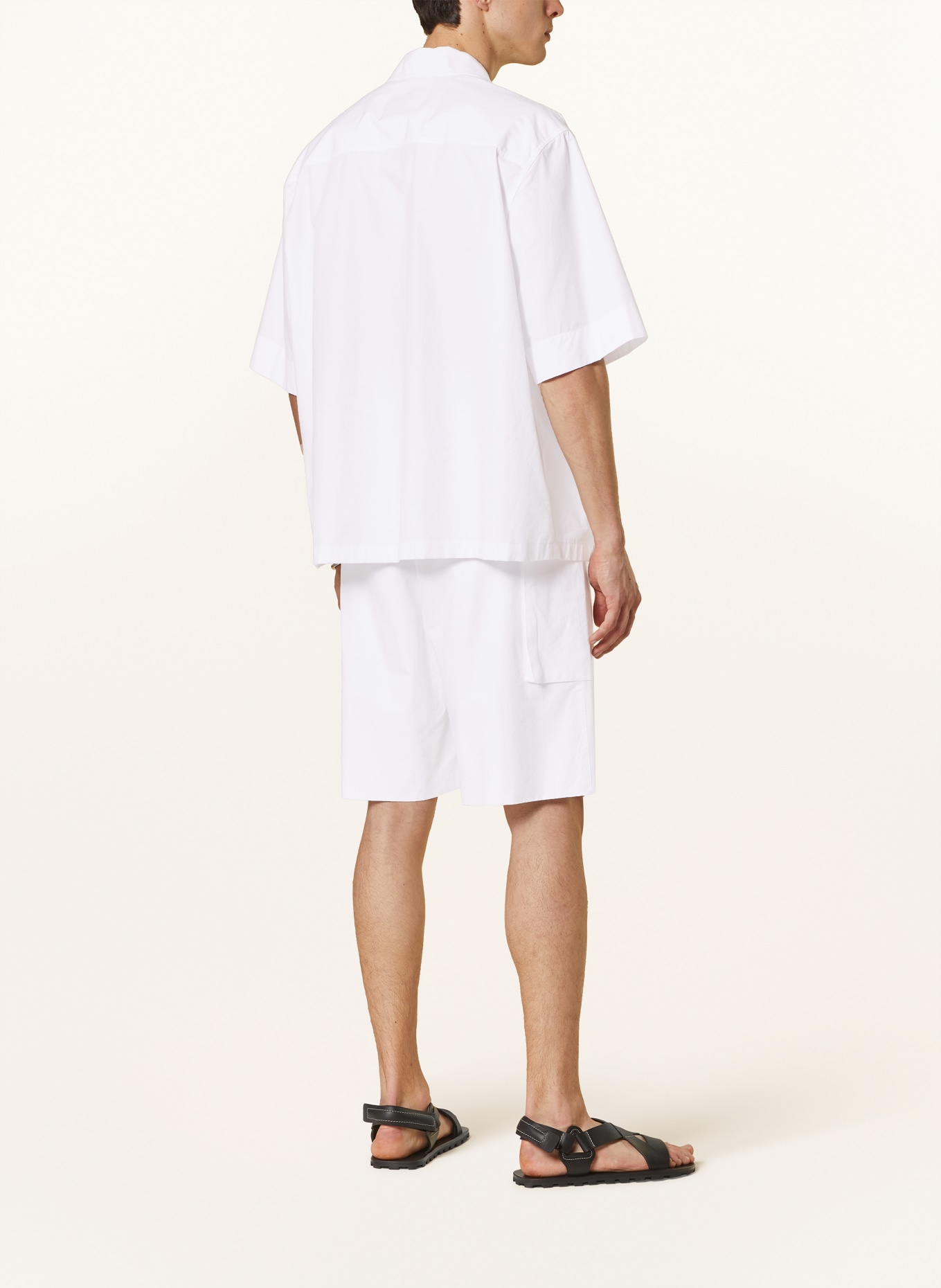 JIL SANDER Kurzarm-Hemd Comfort Fit, Farbe: WEISS (Bild 3)