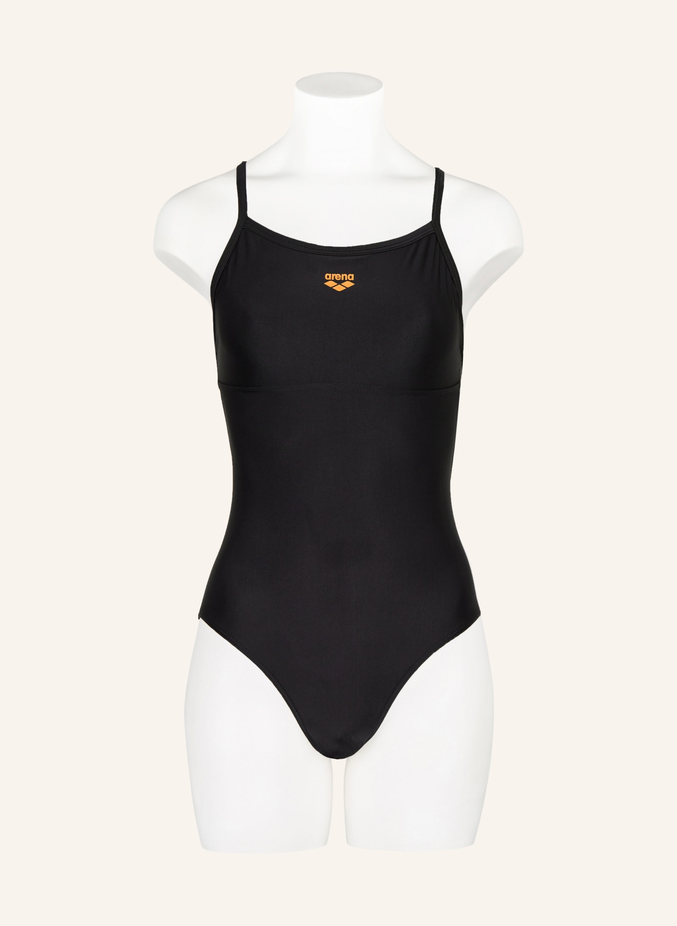 arena Swimsuit LIGHTDROP-BACK with UV protection 50+, Color: BLACK (Image 2)