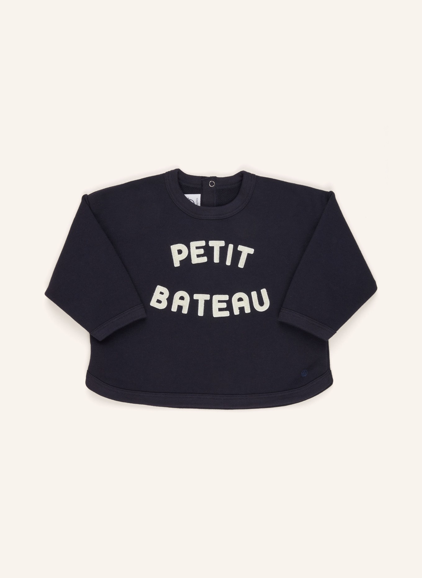 PETIT BATEAU Sweatshirt MALIBU, Farbe: DUNKELBLAU (Bild 1)