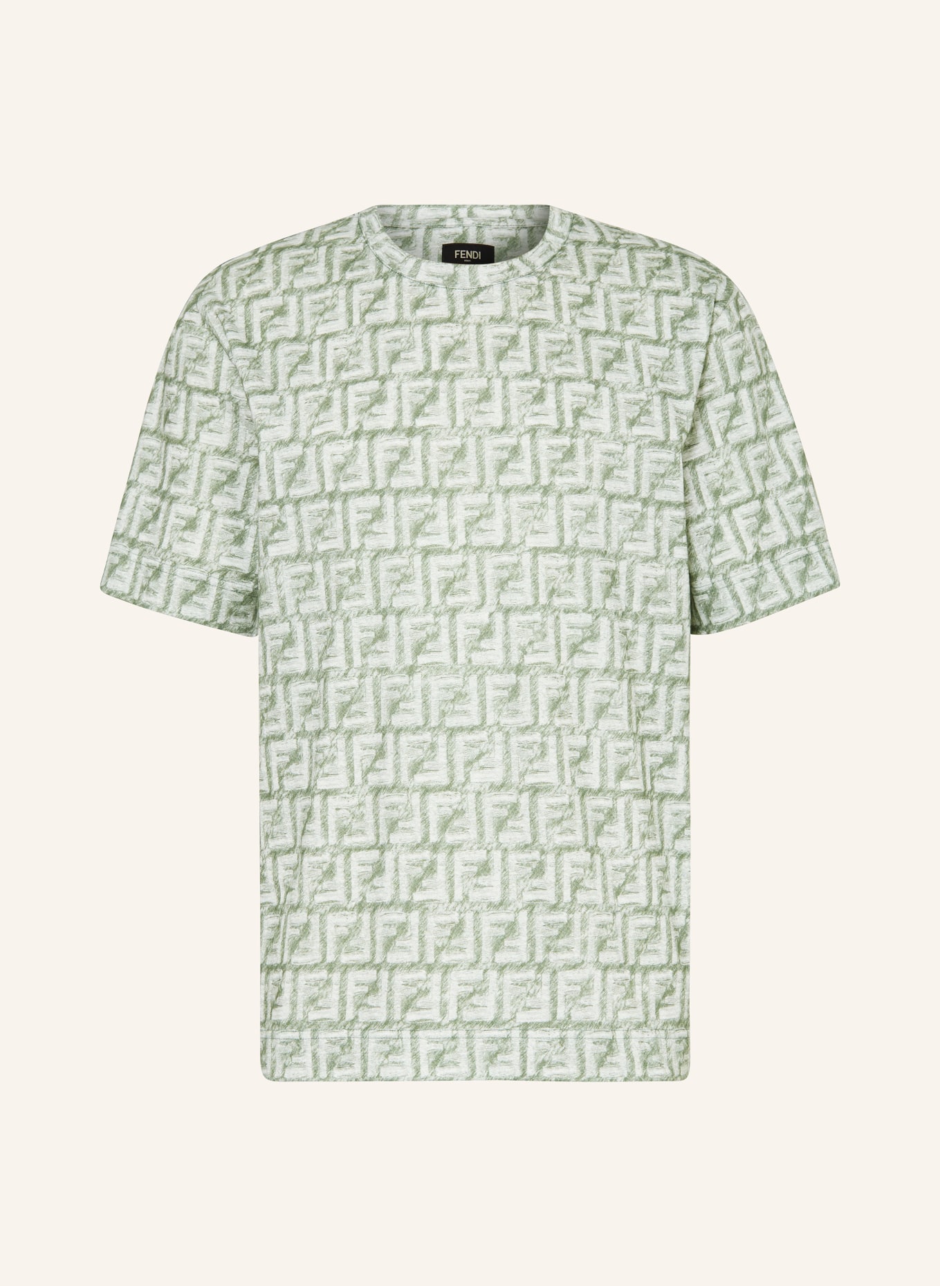 FENDI T-shirt, Color: LIGHT GREEN/ WHITE (Image 1)