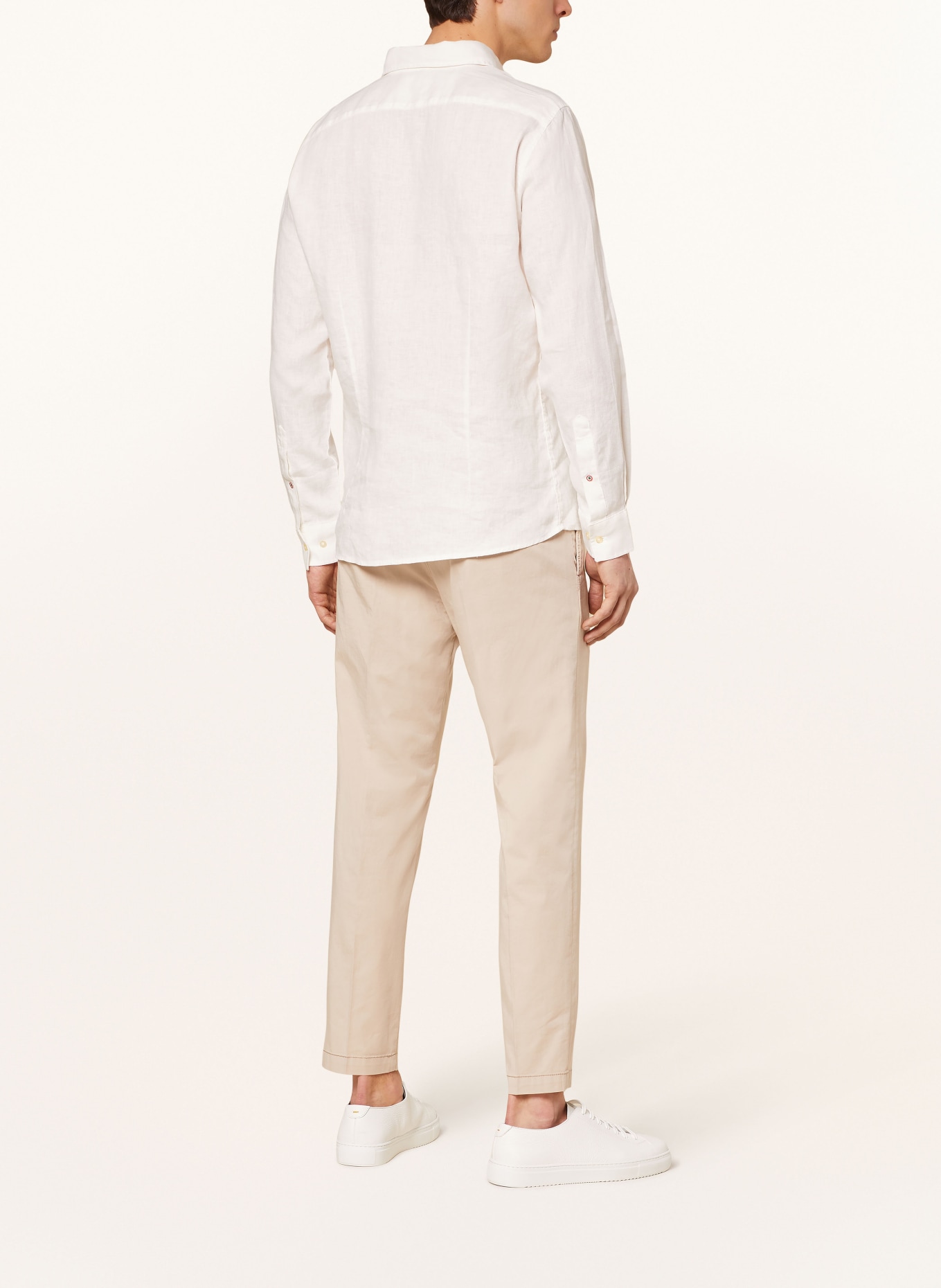 CINQUE Linen shirt CISTEVEN regular fit, Color: WHITE (Image 3)
