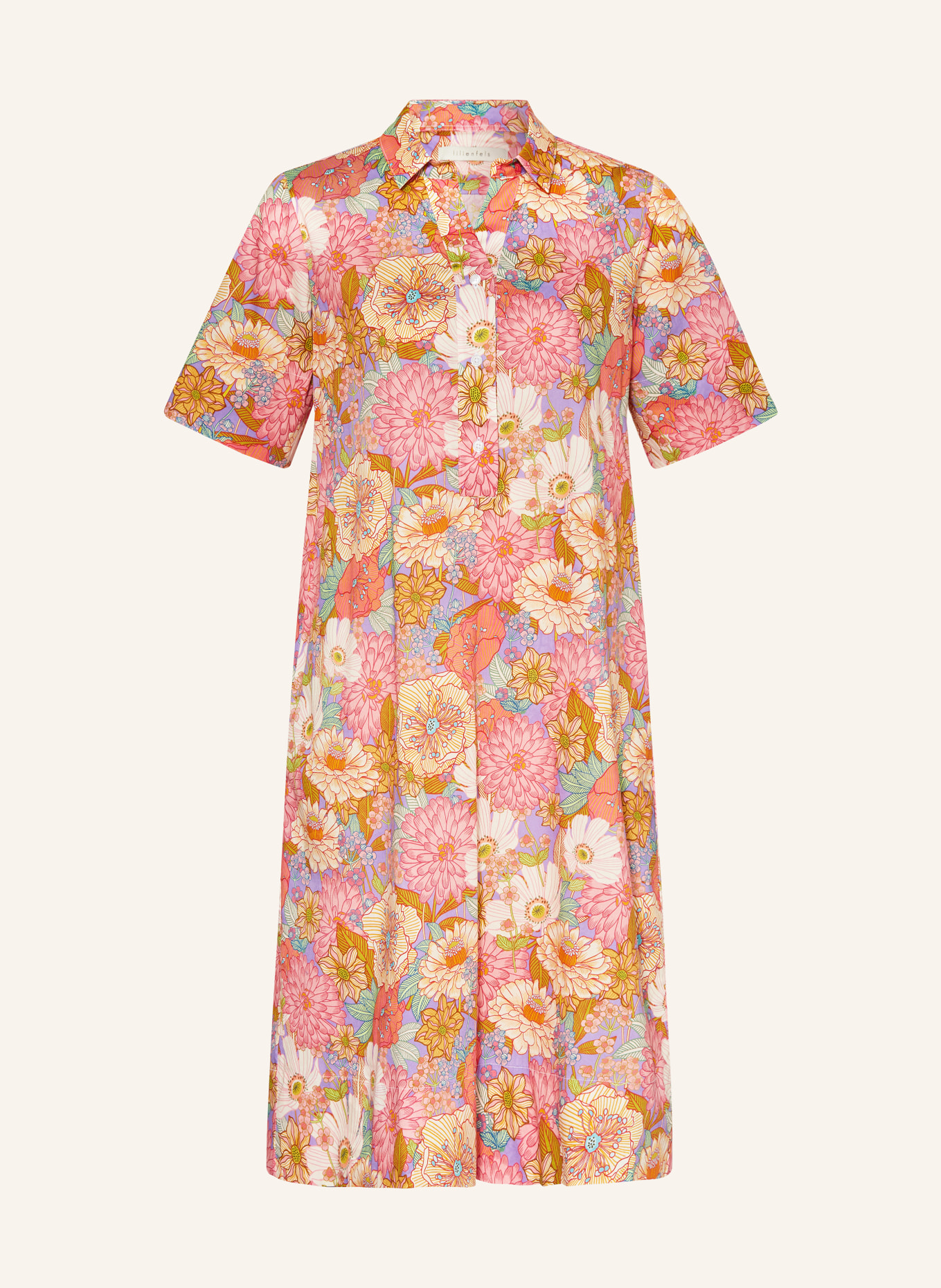 lilienfels Dress, Color: PINK/ PURPLE/ GREEN (Image 1)