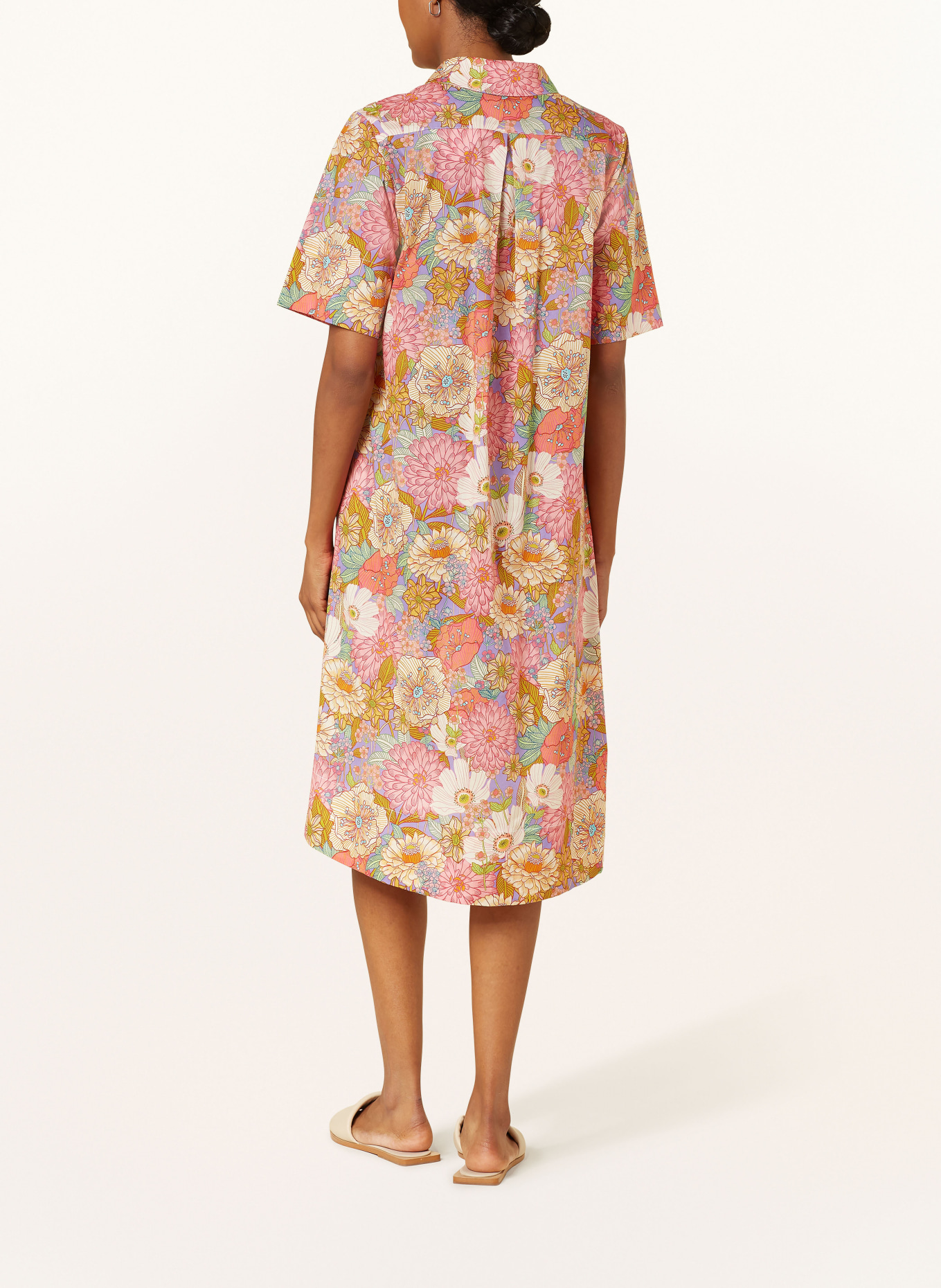 lilienfels Kleid, Farbe: ROSA/ LILA/ GRÜN (Bild 3)